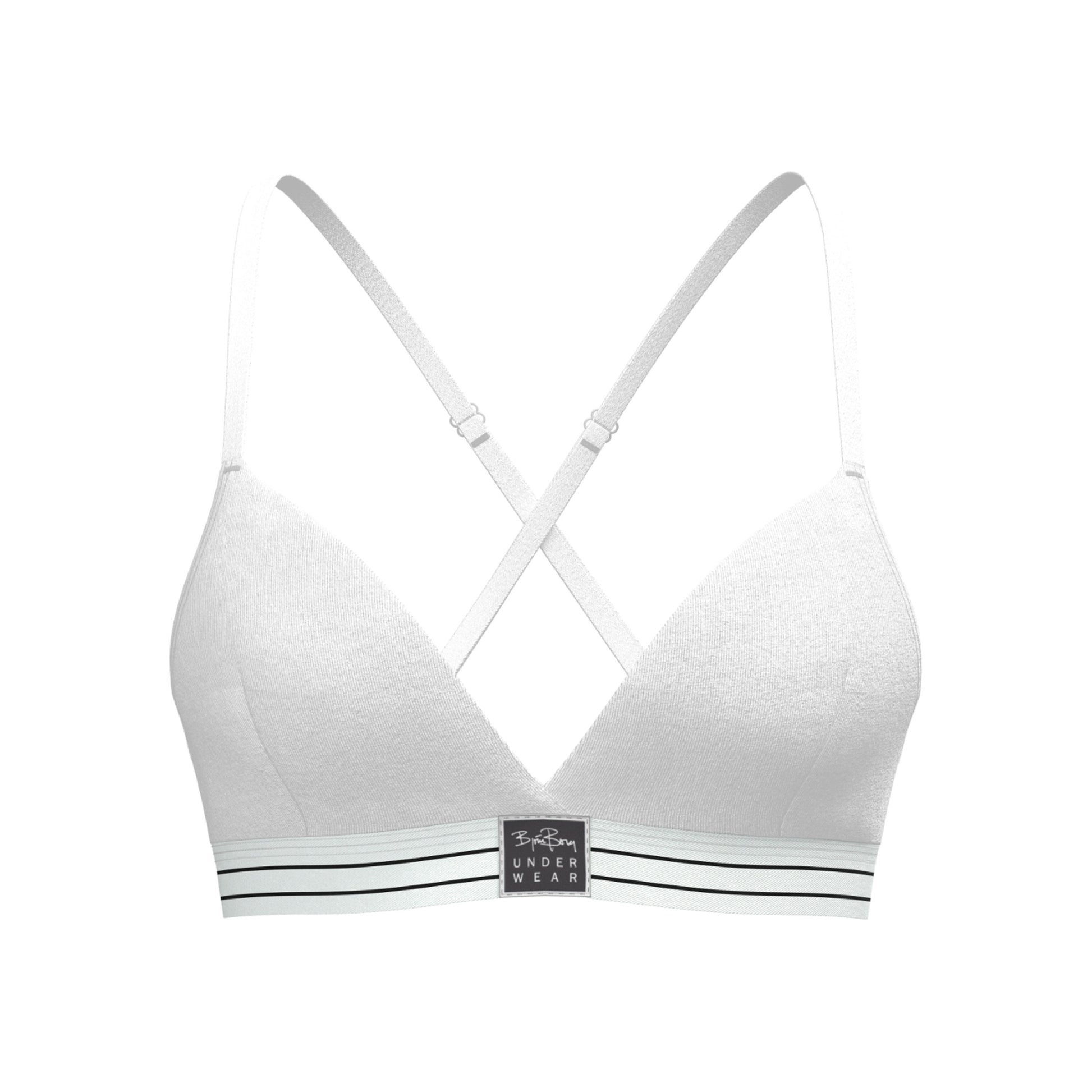 Björn Borg Original Triangle Sport-BH Damen-weiß