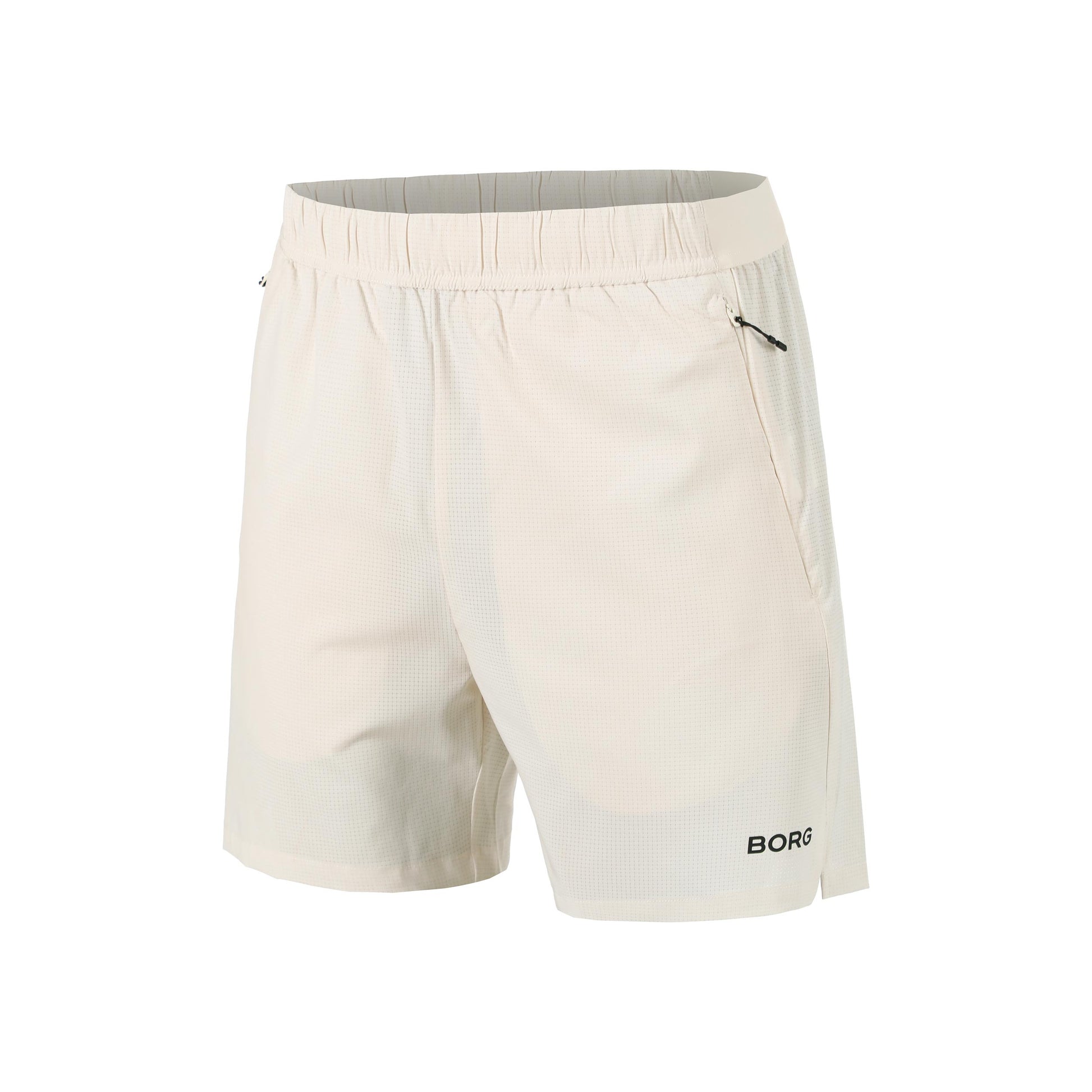 Björn Borg Borg Zip 7 Inch Shorts Men - cream