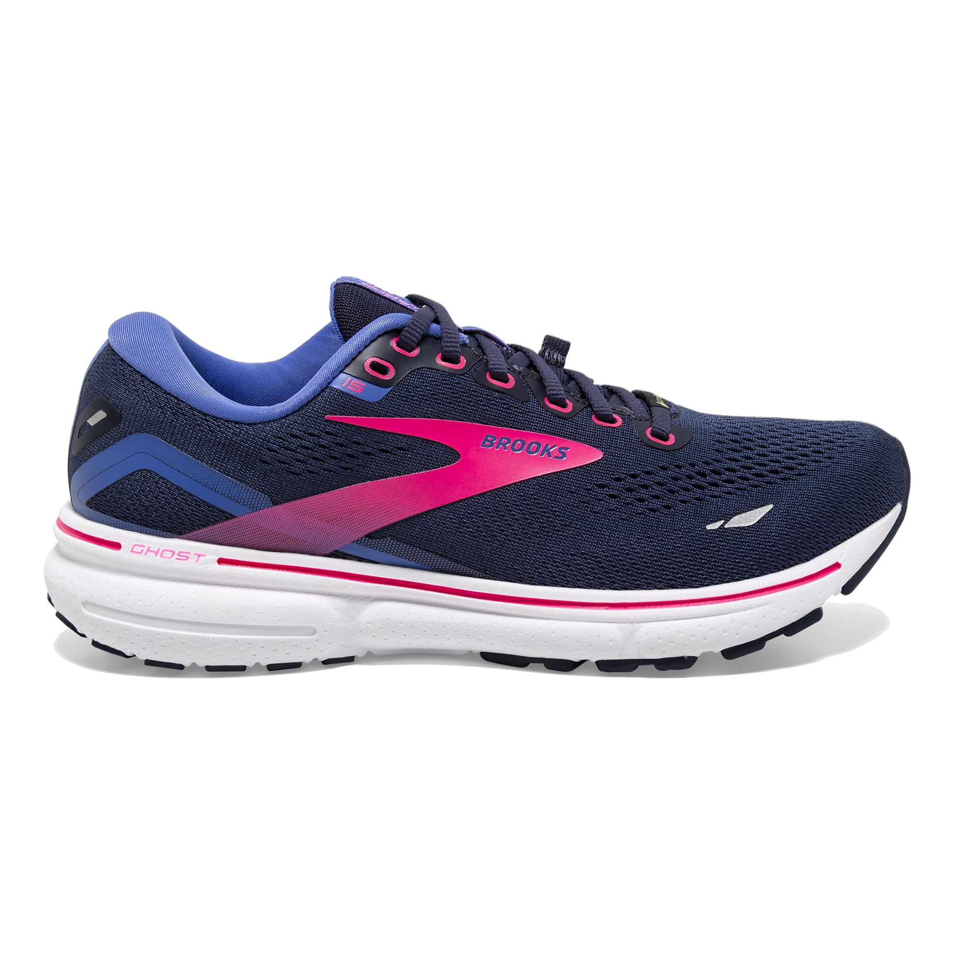 Brooks Ghost 15 GTX Neutralschuh Damen-Schwarz,Blau