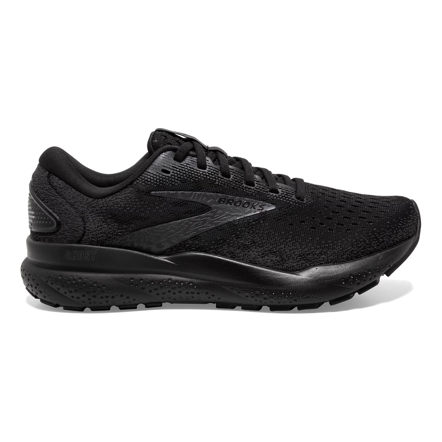 Brooks Ghost 16 Neutral Running Shoe Women-Black,Black