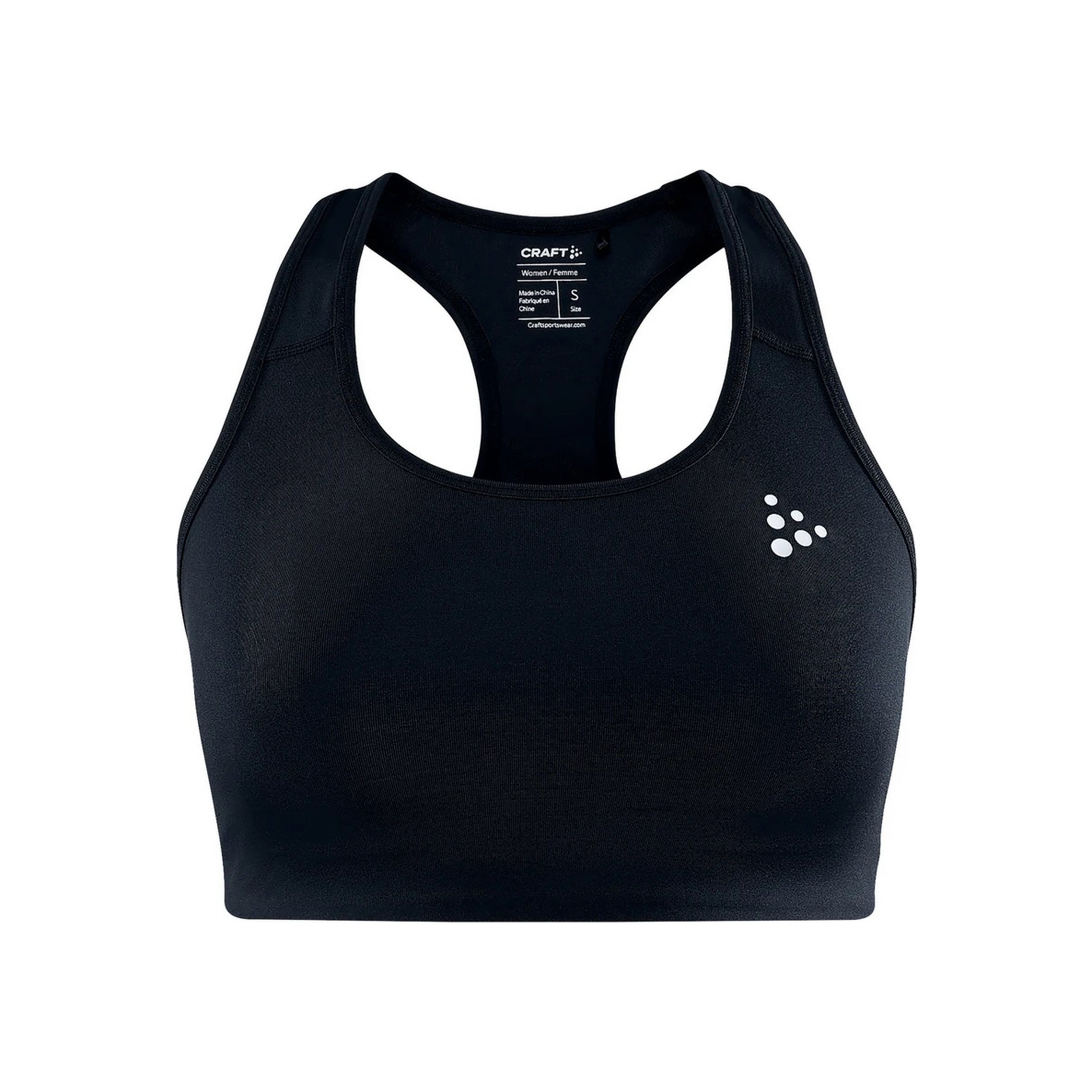 Craft Training Classic Sport-BH Damen-Schwarz