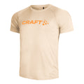 Core Essence Logo Running shirt Men - cream,