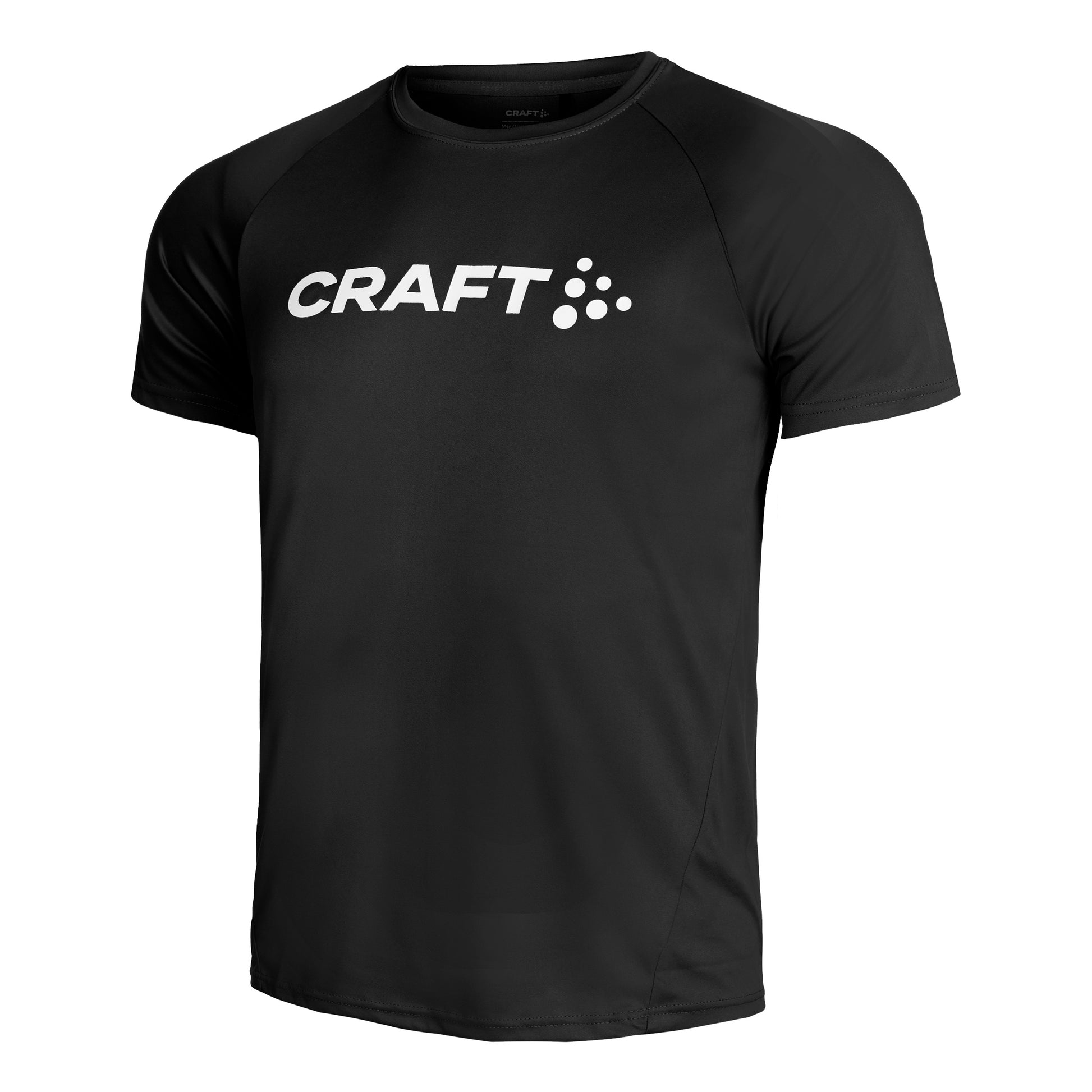 Craft Core Essence Logo Running Shirt Men-Black