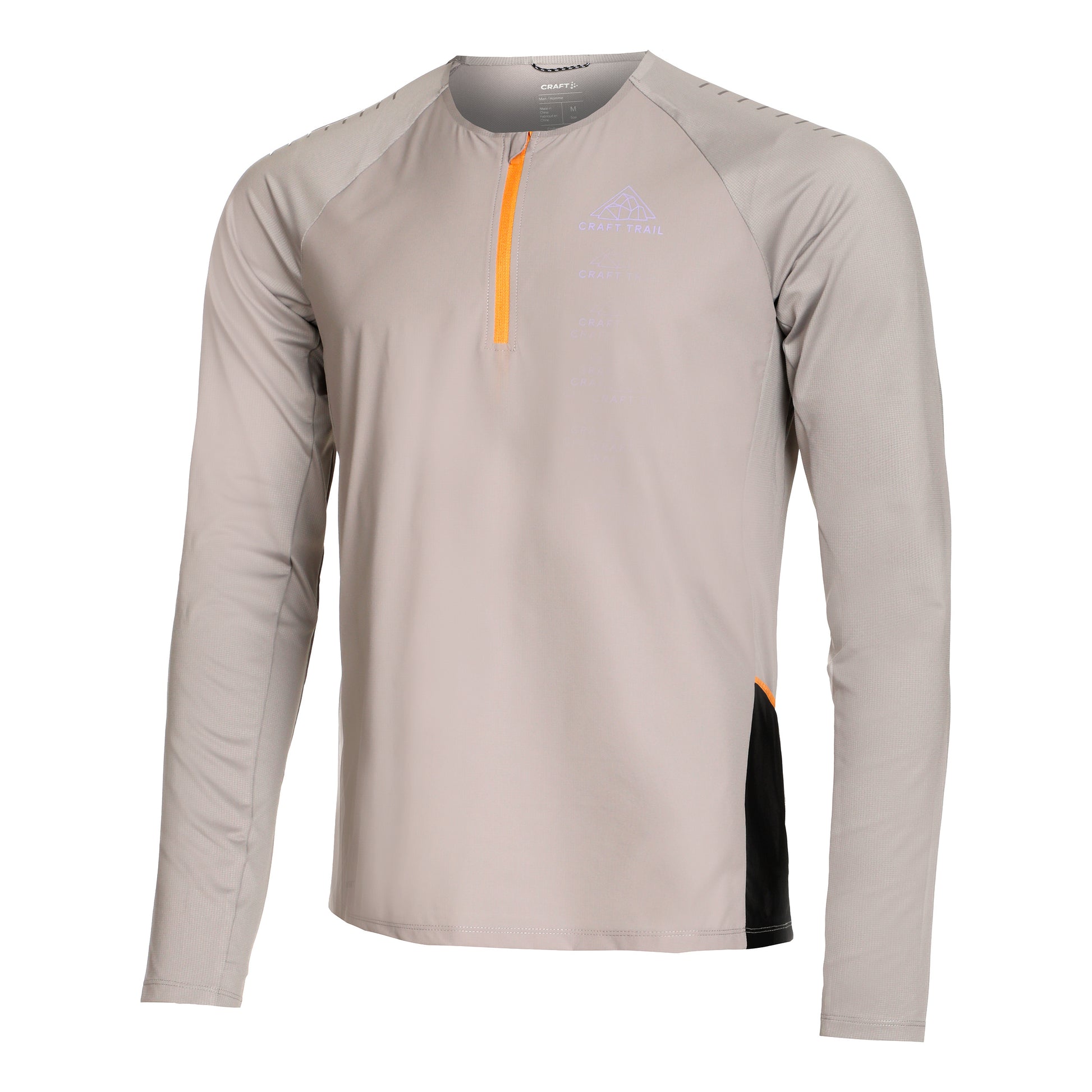 Craft Pro Trail Wind Running top Men - grey,