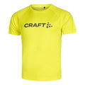 Core Essence Logo Running Shirt Men-Yellow