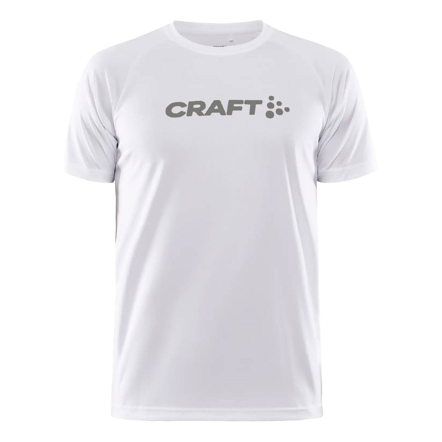Craft Core Essence Logo Running Shirt Men-White
