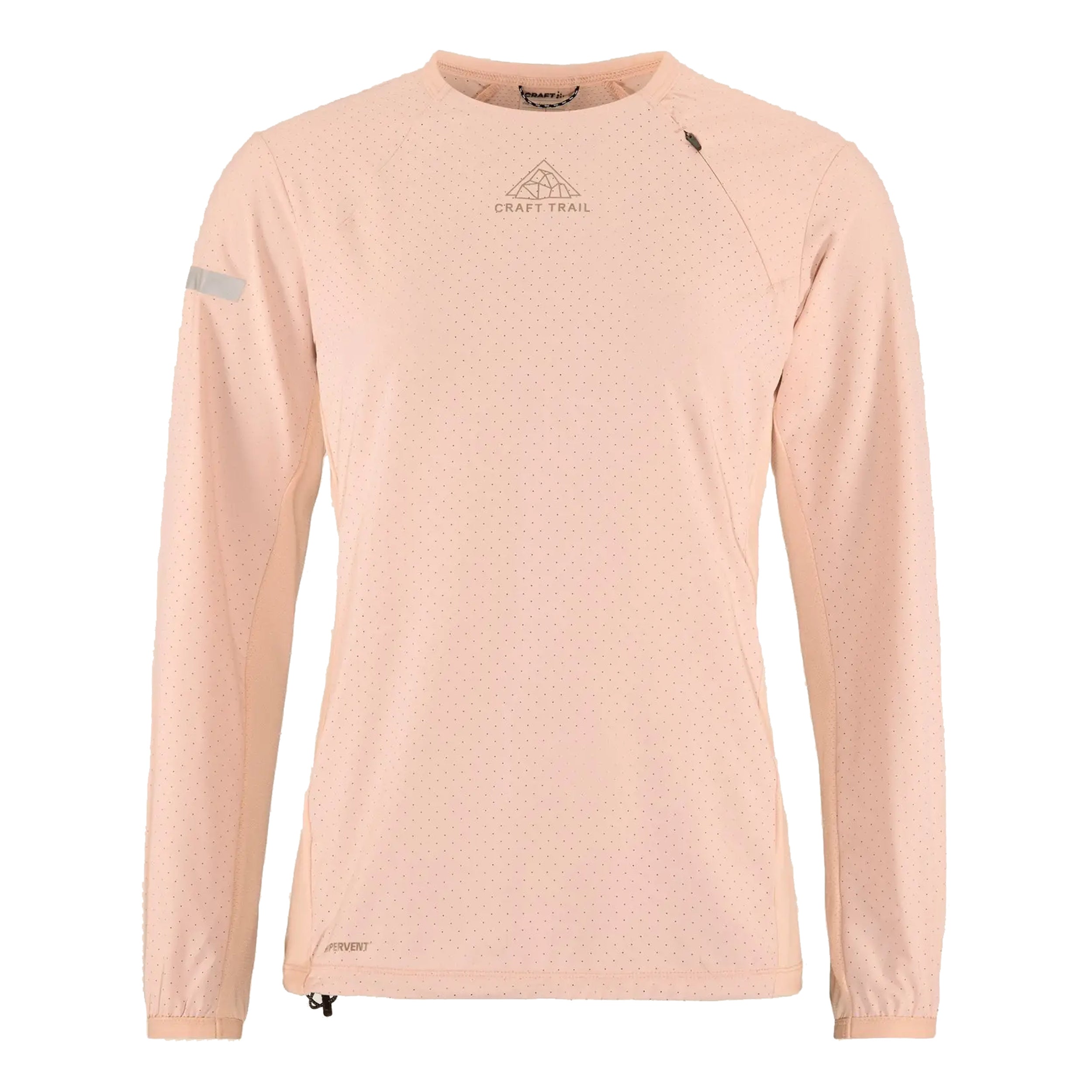 Craft Pro Hypervent Wind 2 Running Shirt Women-Apricot