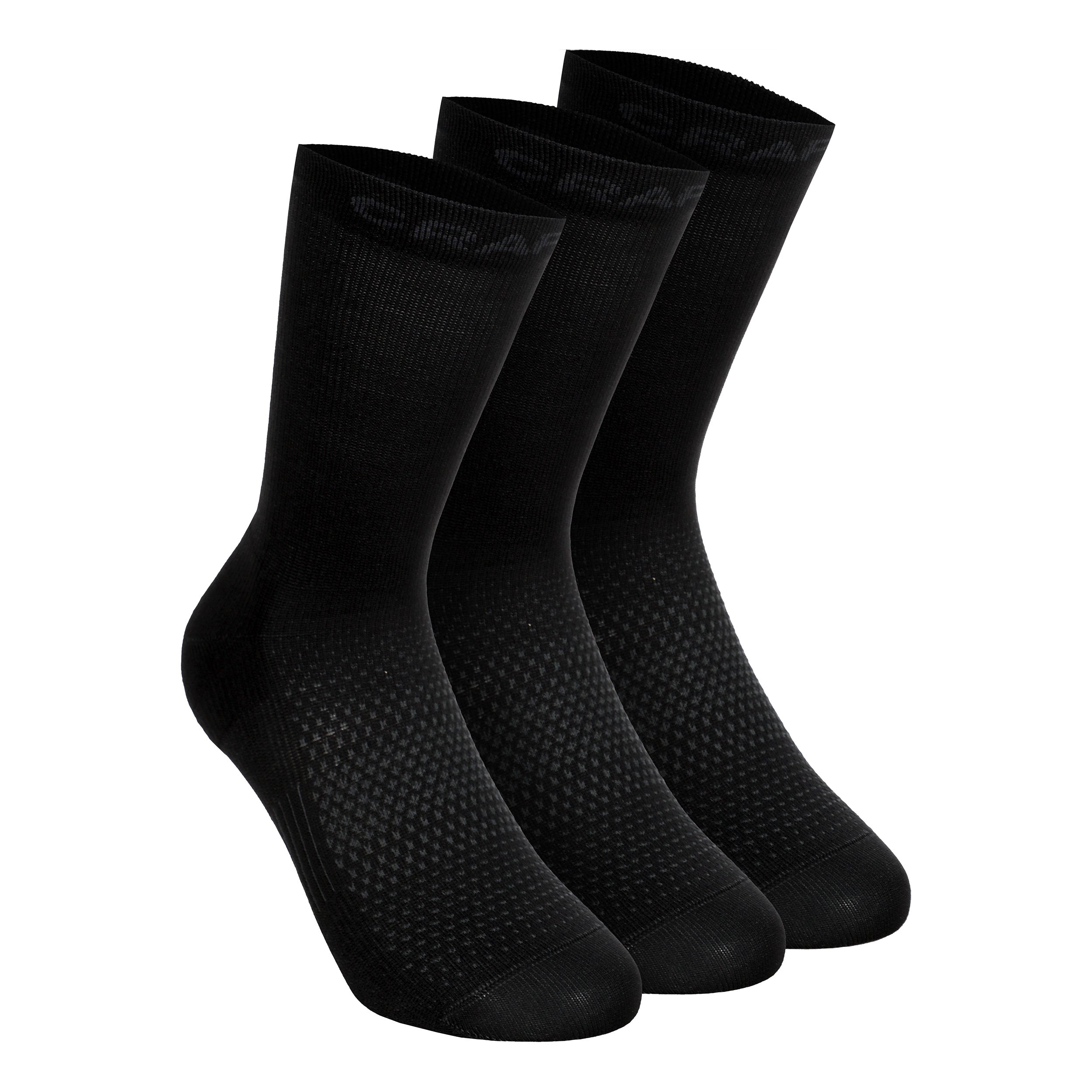 Craft Core Dry High Running Socks Unisex - black