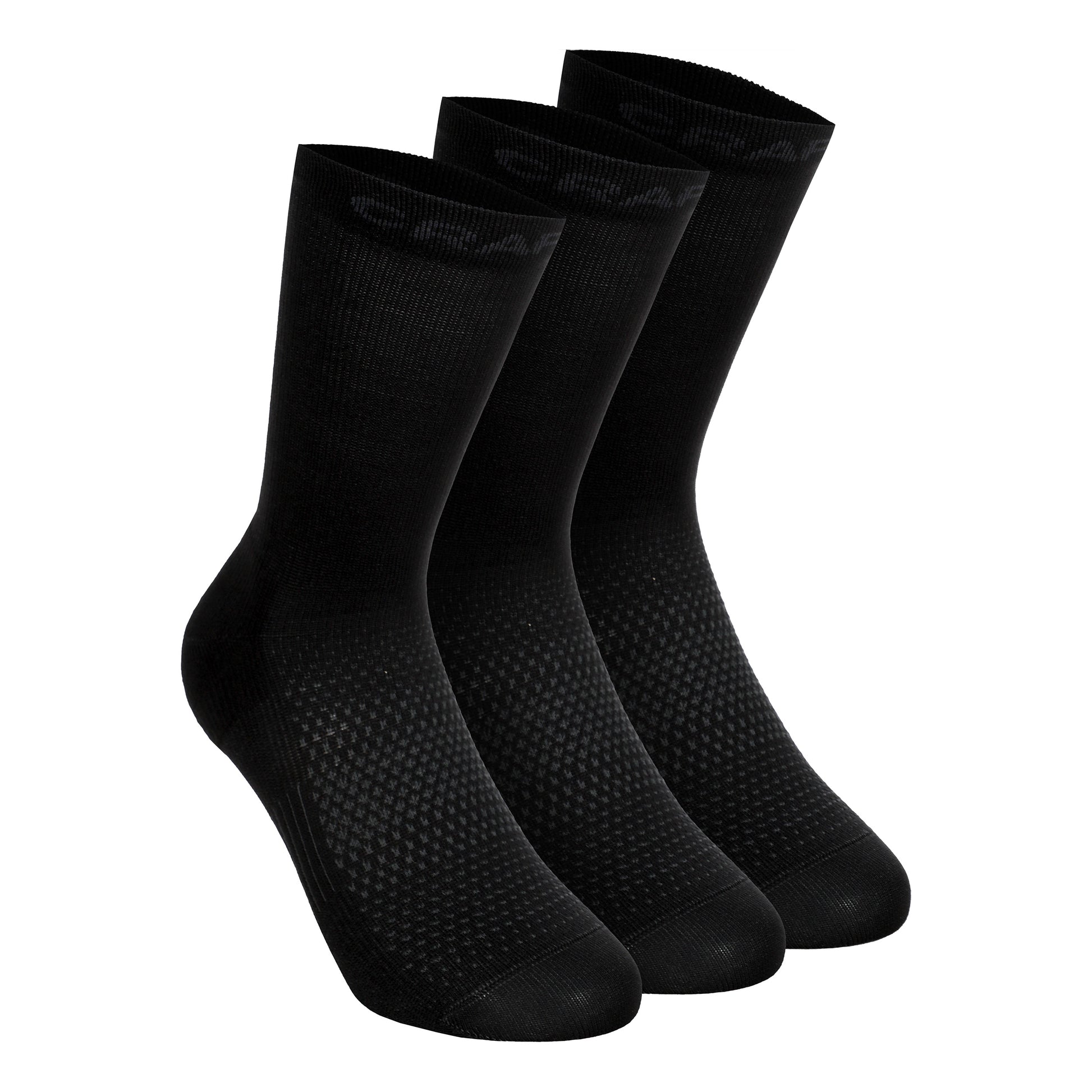 Craft Core Dry High Running Socks Unisex - black
