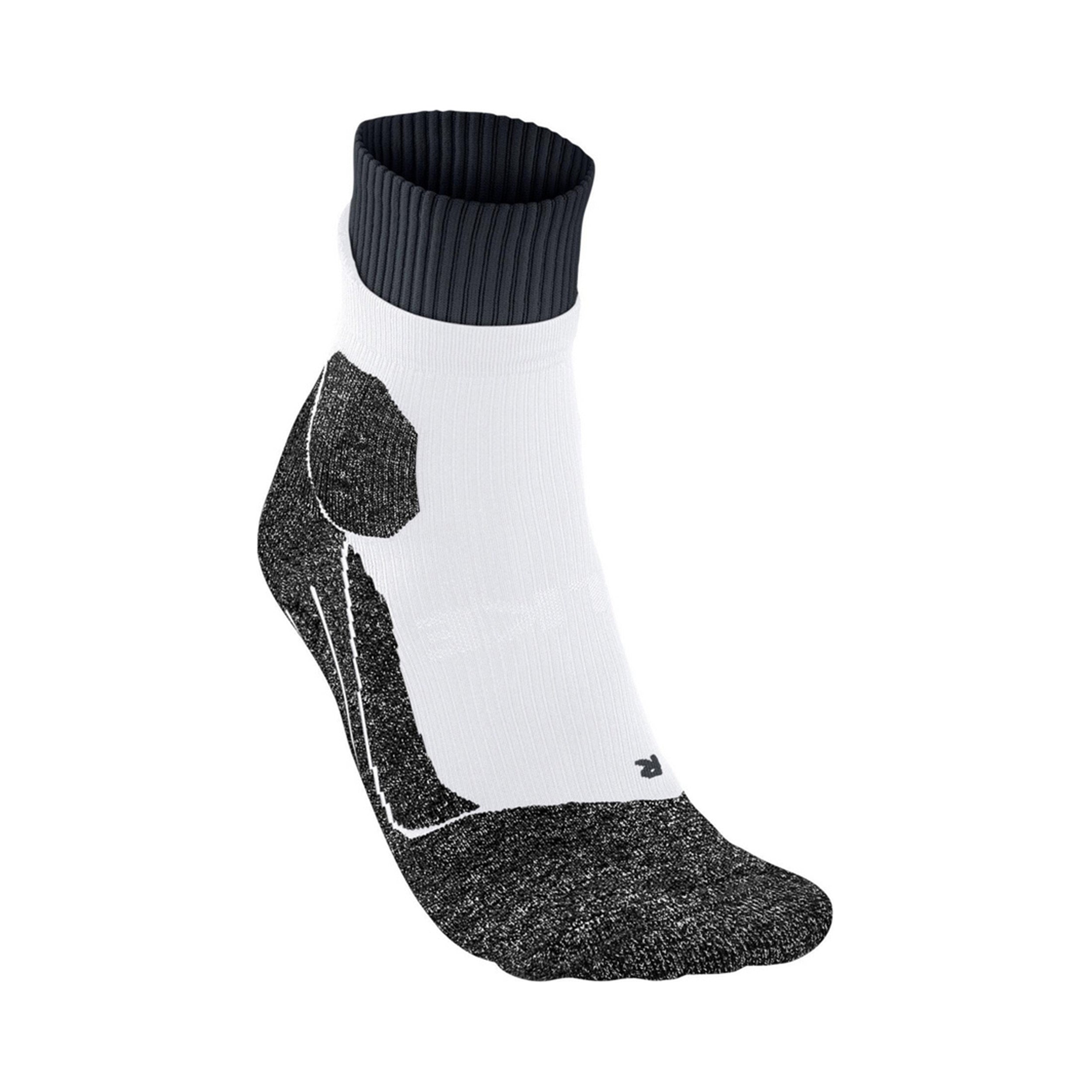 Falke RU Trail Running Socks Men-White,Dark Grey