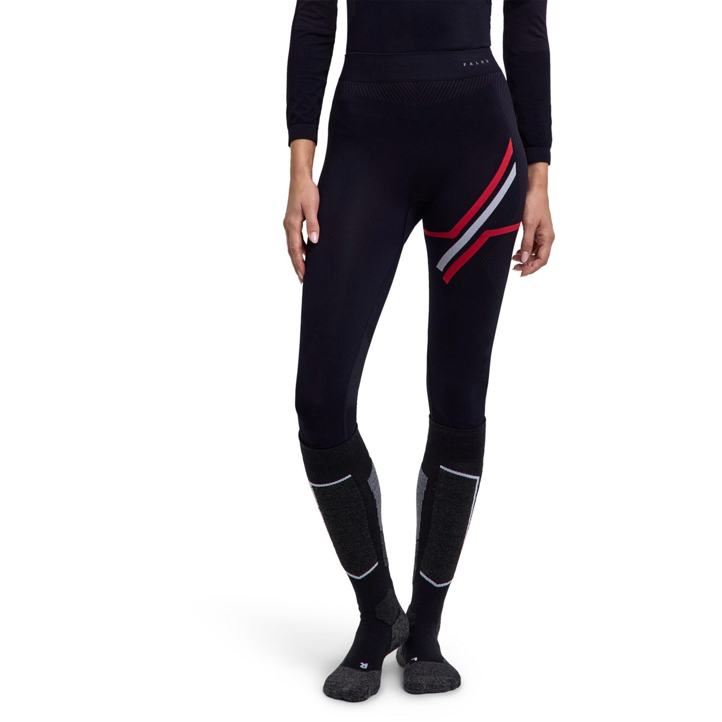 Falke Warm 3/4  130 Years Tight Damen-schwarz