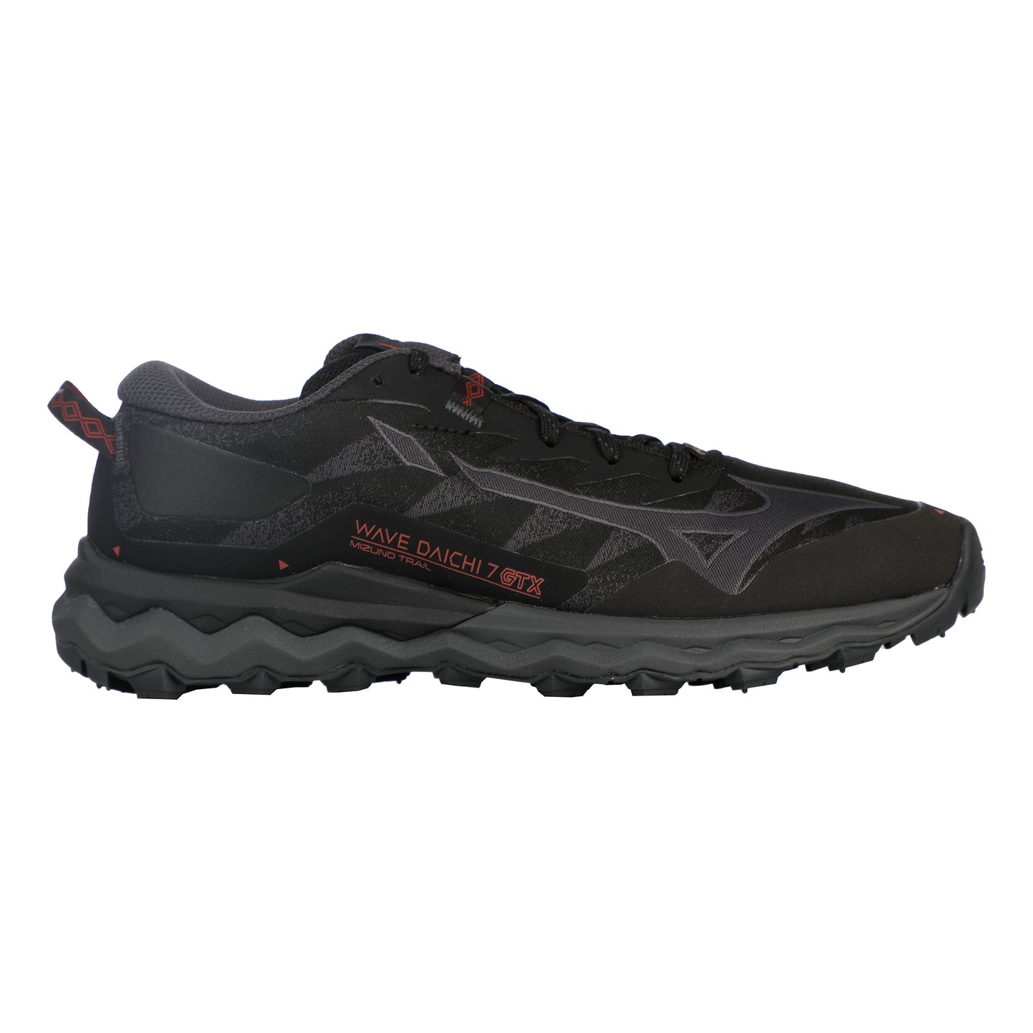 Mizuno Wave Daichi 7 GTX Trailschuh Damen-Schwarz,Dunkelgrau