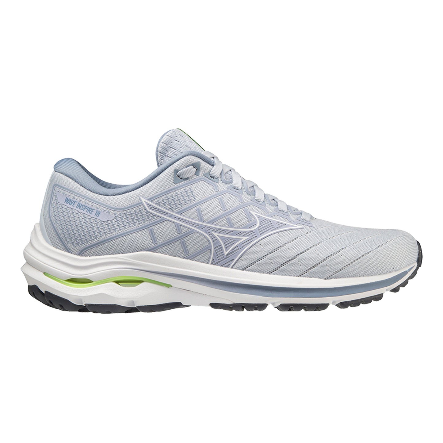 Mizuno Wave Rider 18 Stability running shoe Women - blue, white