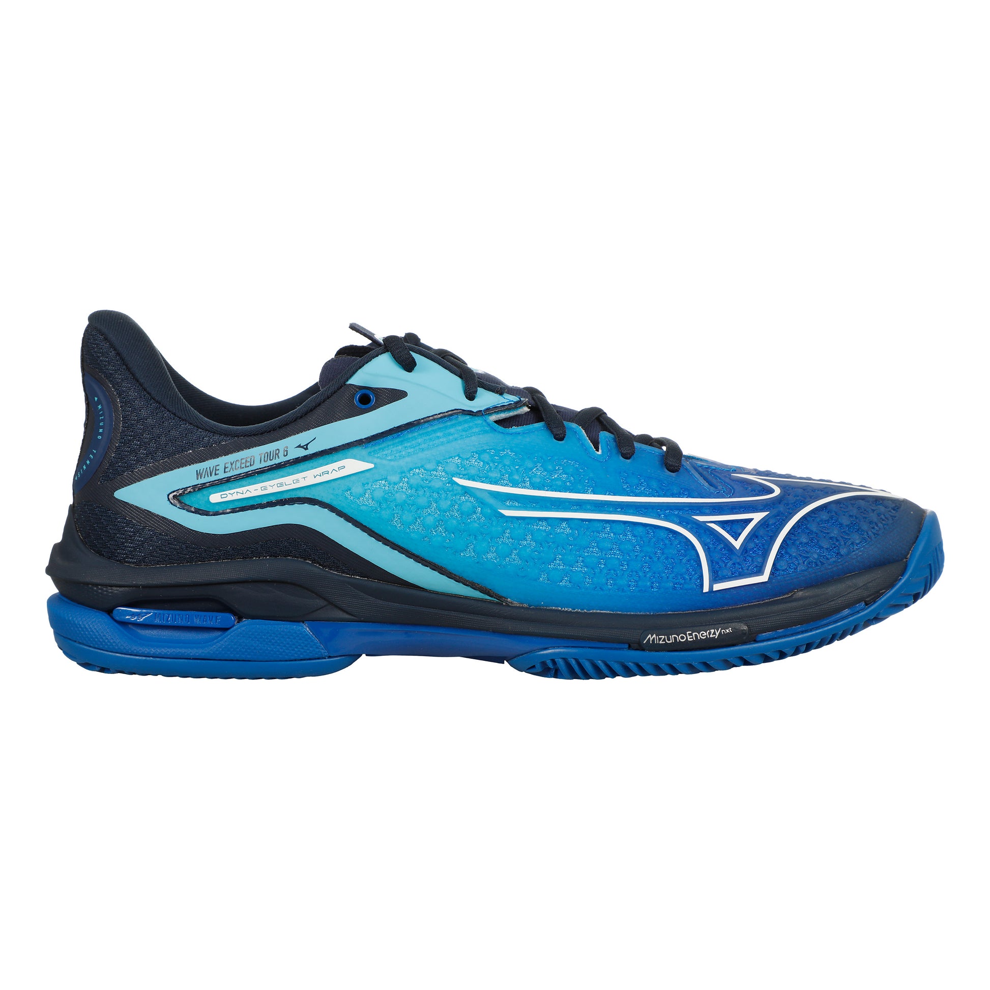Mizuno Wave Exceed Tour 6 Clay court shoe Men - blue, black