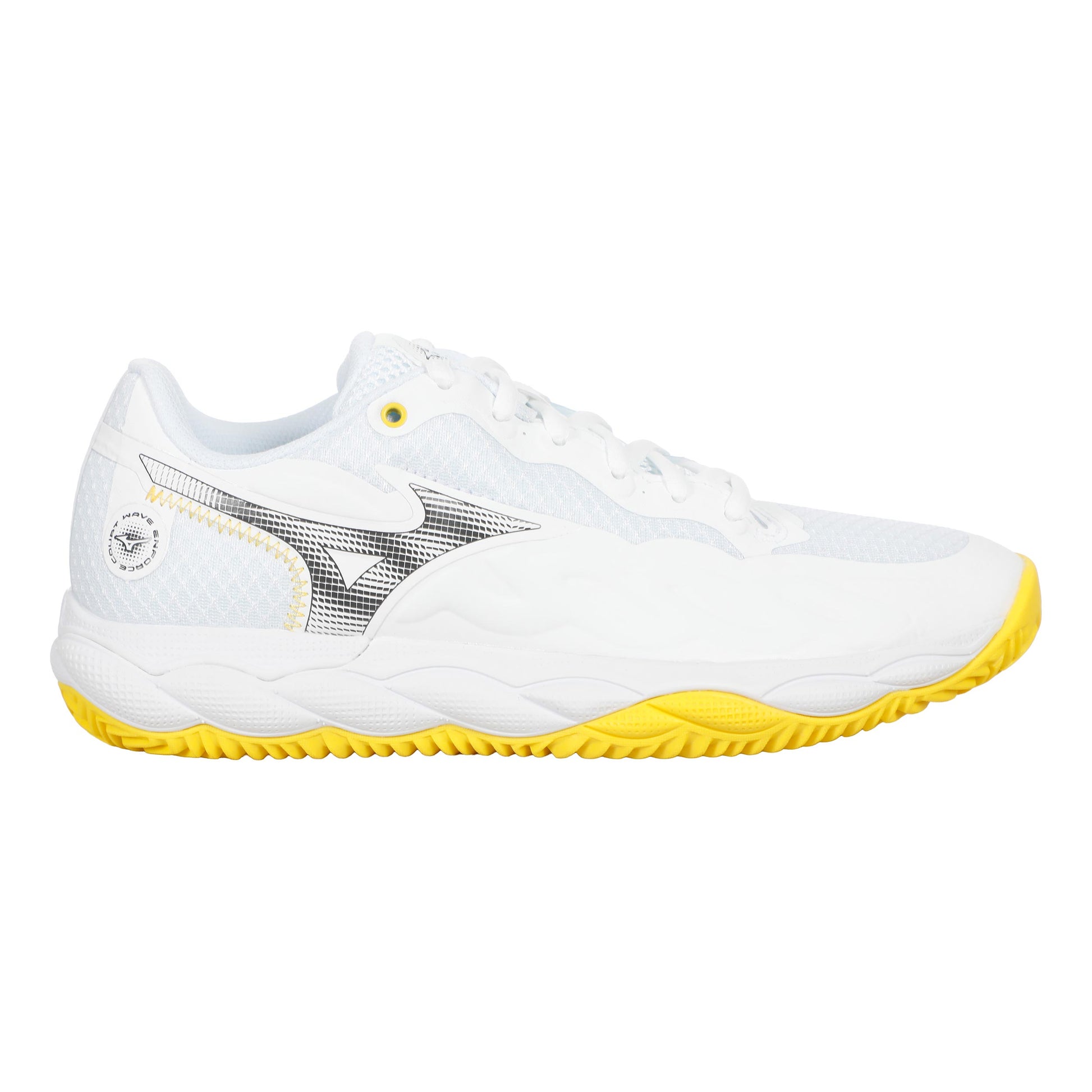 Mizuno Wave Enforce Court Padelschuh Damen-Weiß,Schwarz