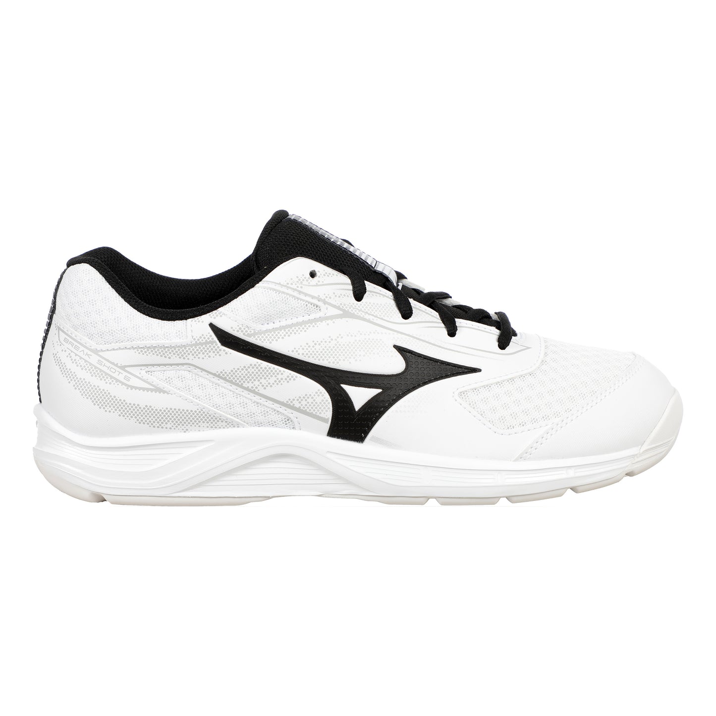 Mizuno Break Shot 5 Teppichschuh Herren-Weiß,Schwarz