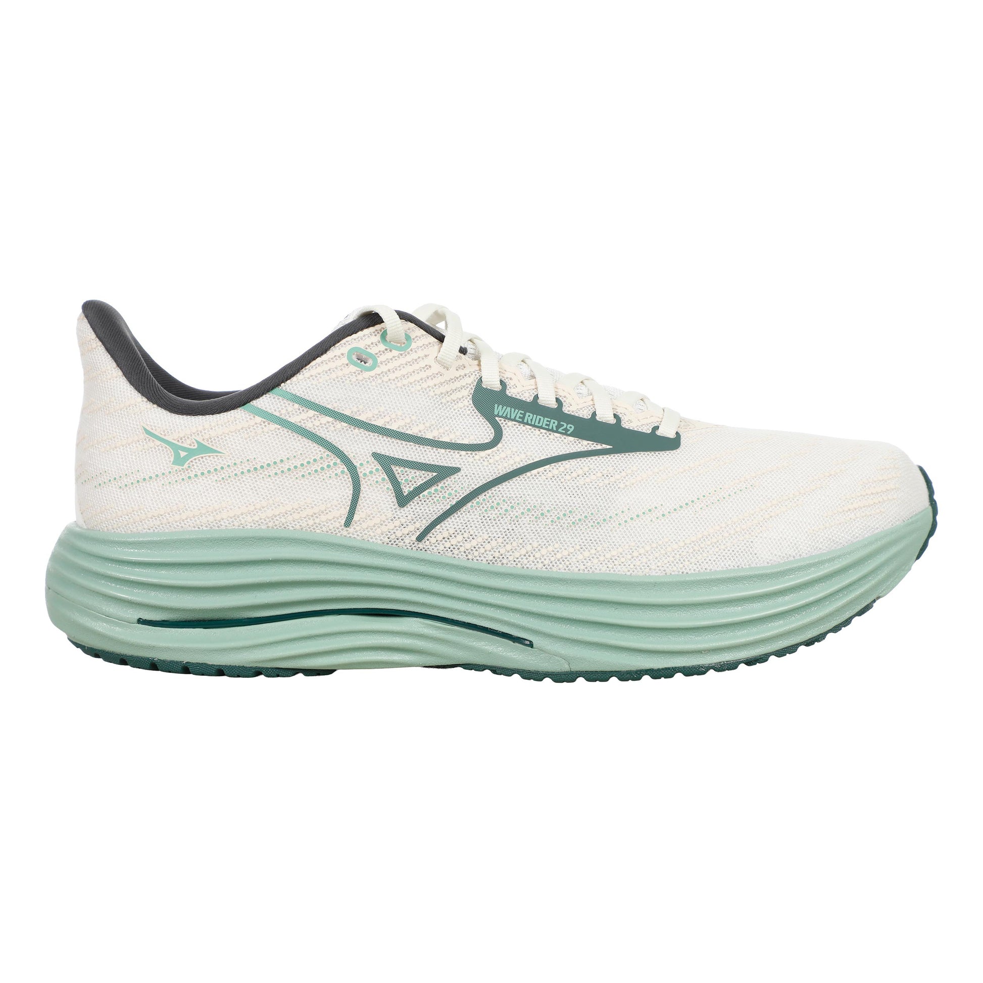 Mizuno Wave Rider 29                       Neutralschuh Herren-weiß