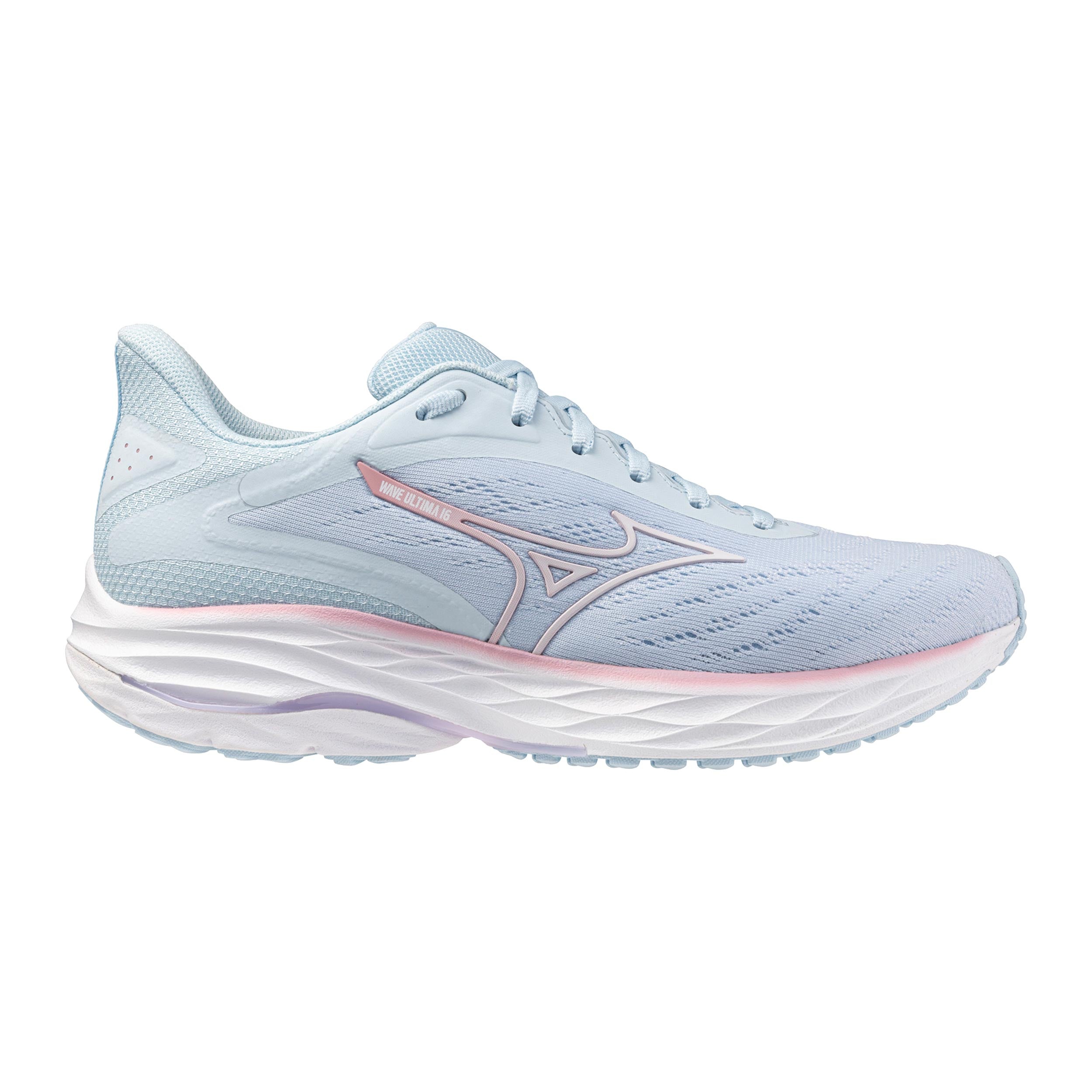 Mizuno Wave Ultima 16 Neutral Running Shoe Women-Light Blue,Pink