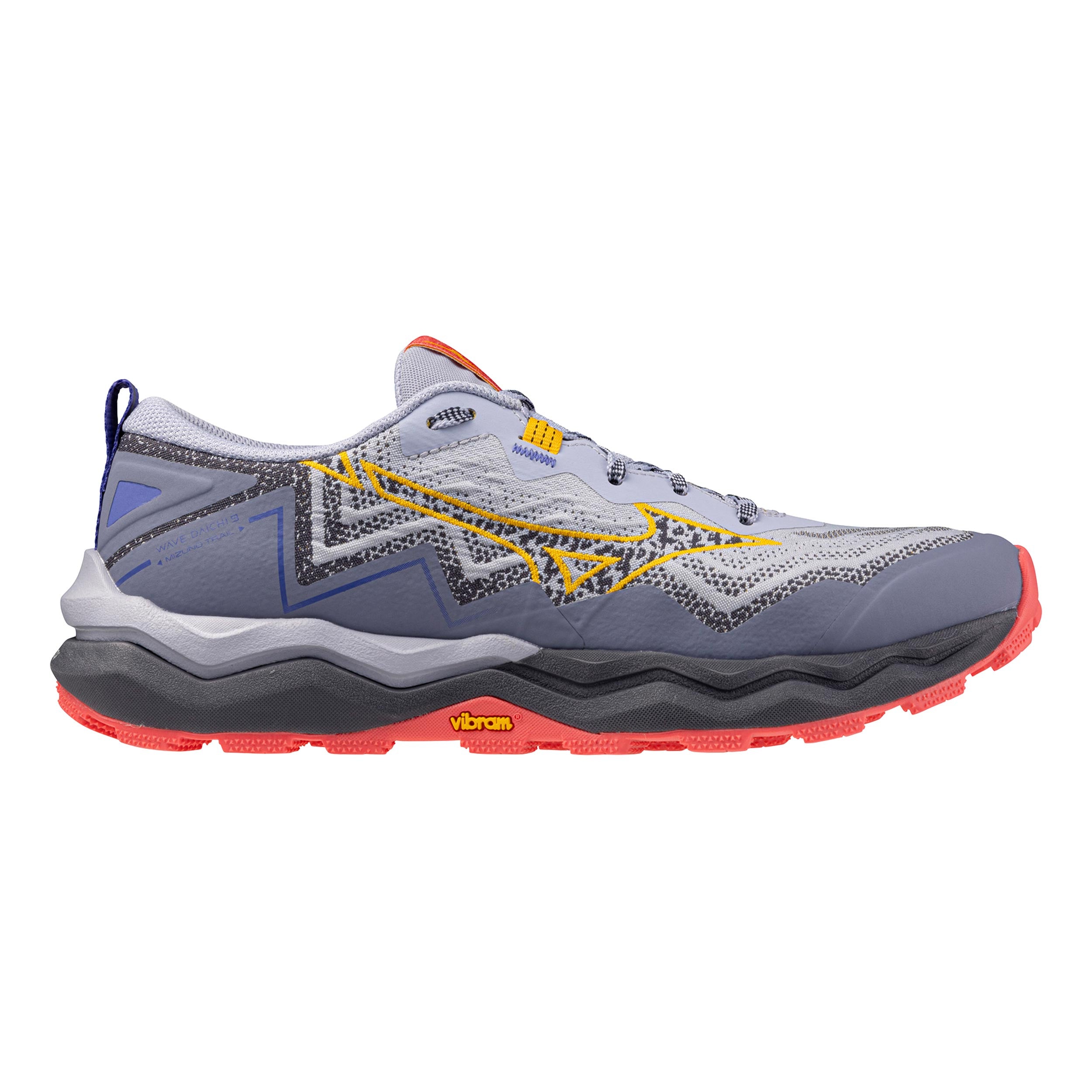 Mizuno Wave Daichi 9                   Trailschuh Damen-flieder, grau