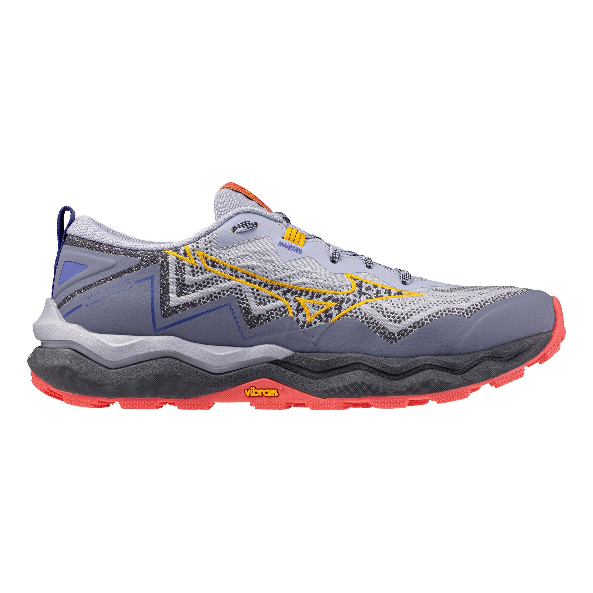 Mizuno Wave Daichi 9                   Trailschuh Damen-flieder, grau