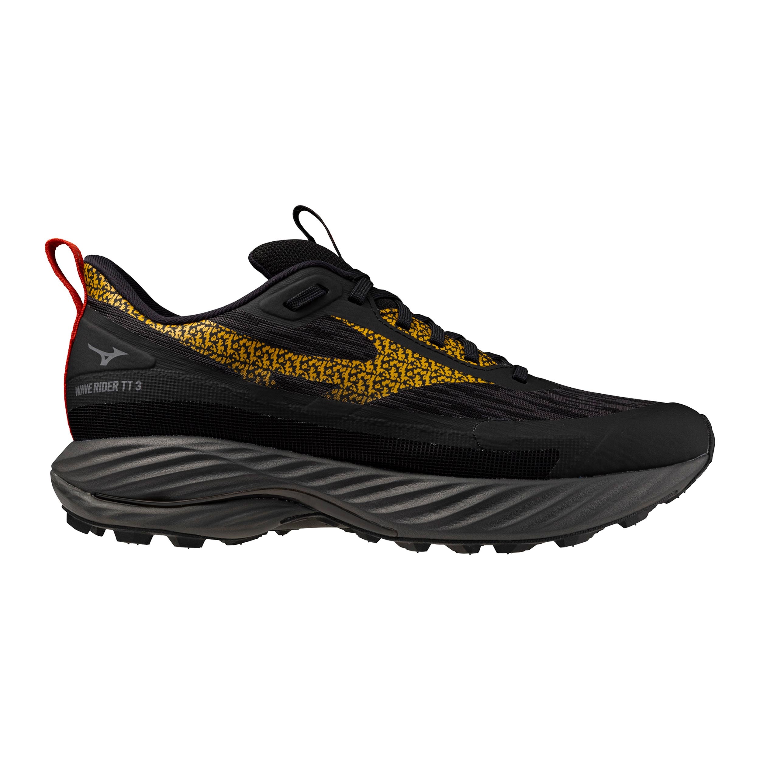 Mizuno Wave Rider TT 3                 Trailschuh Damen-schwarz, goldgelb