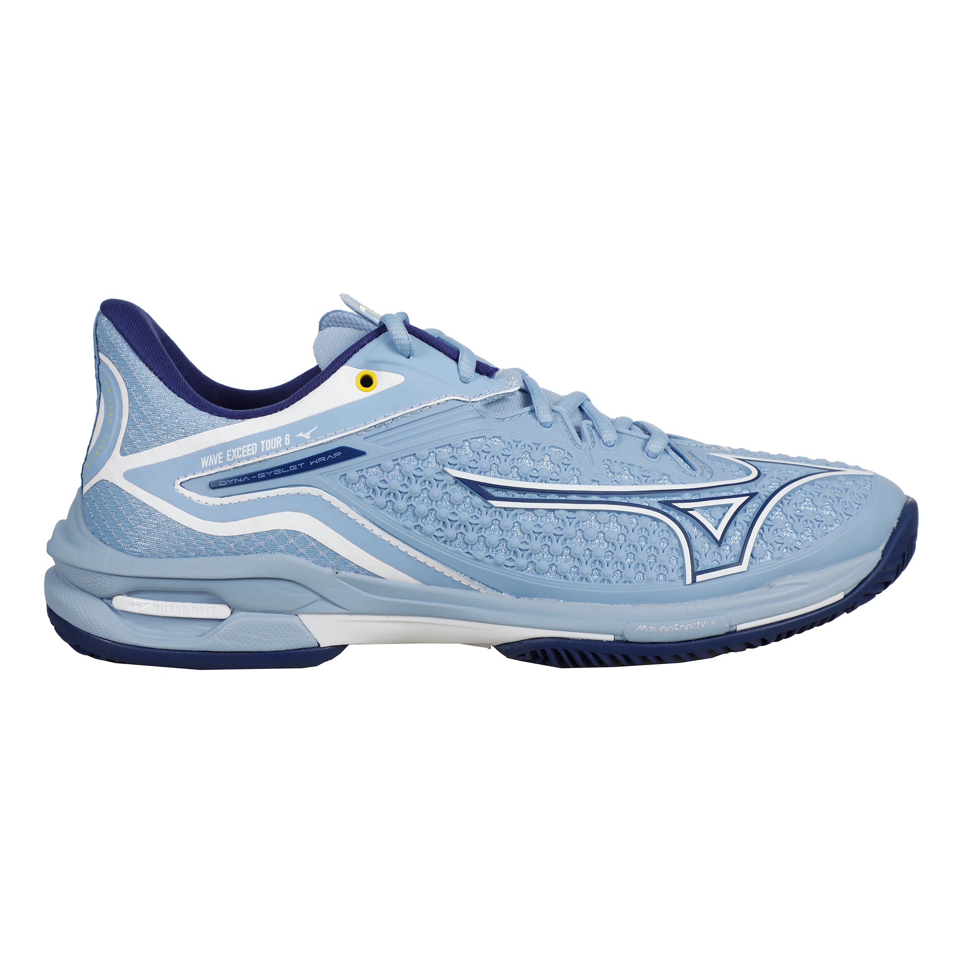 Mizuno Wave Exceed Tour 6 Sandplatzschuh Damen-Blau