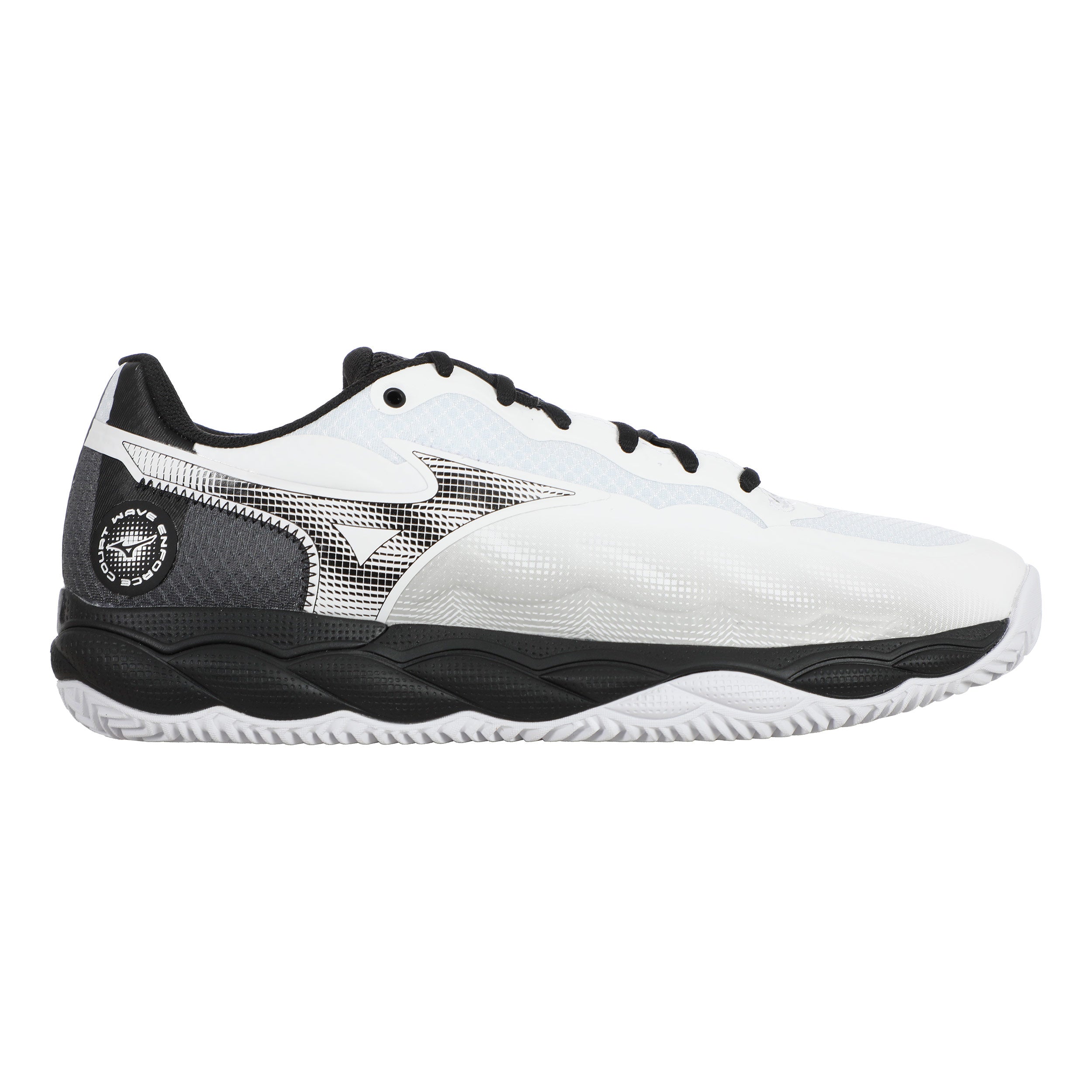 Mizuno Wave Enforce Court Sandplatzschuh Herren-Weiß,Schwarz