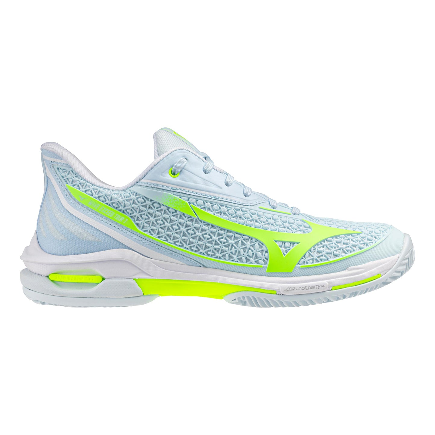 Mizuno Wave Exceed Tour 7 Clay court shoe Women - white, light blue