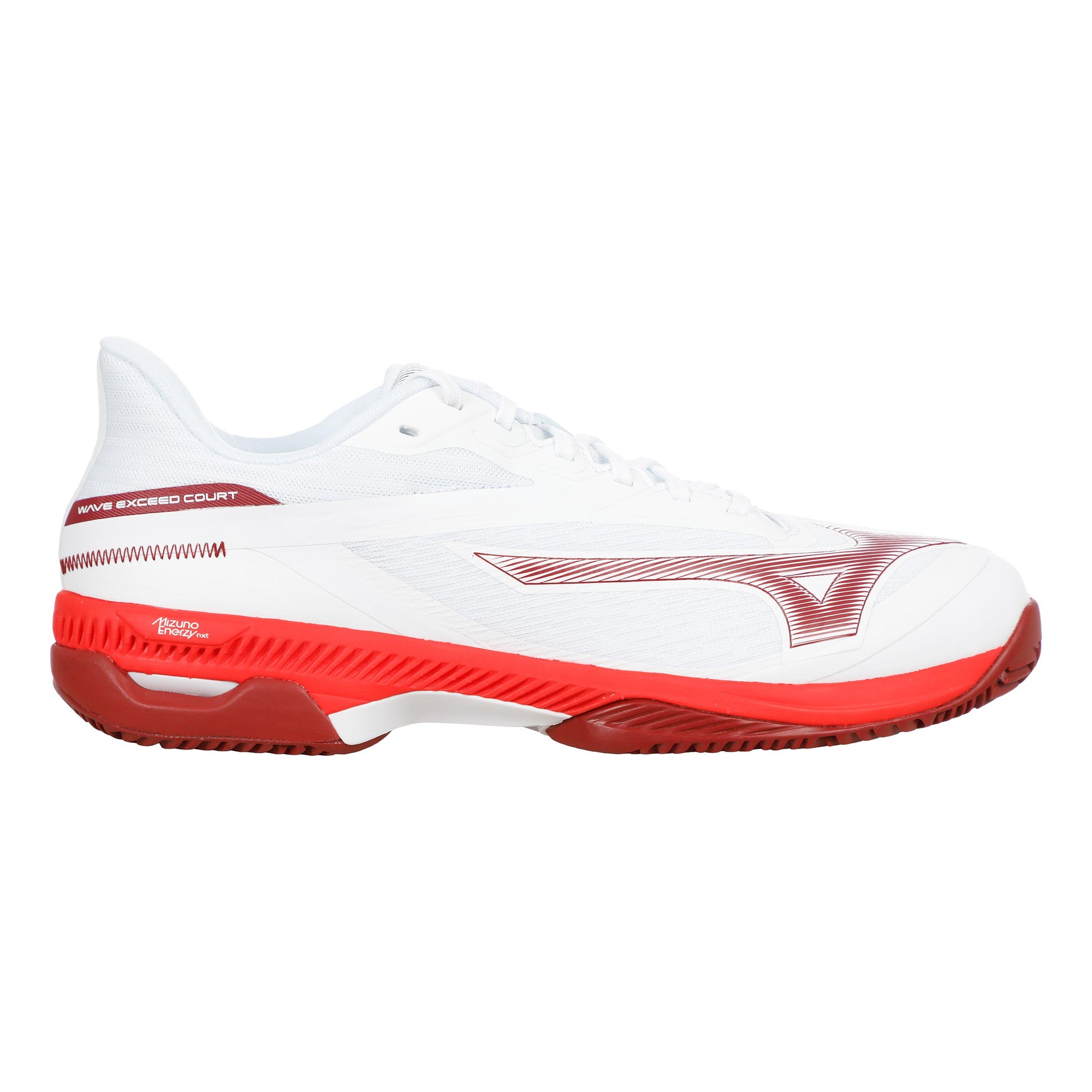 Mizuno Wave Exceed Court Sandplatzschuh Herren - weiß, rot