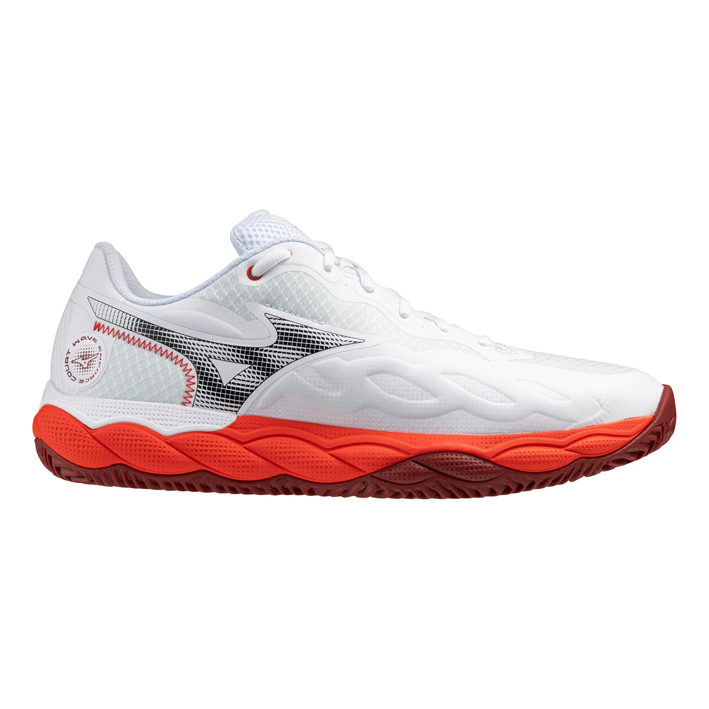 Mizuno Wave Enforce Court Clay court shoe Men - white, red