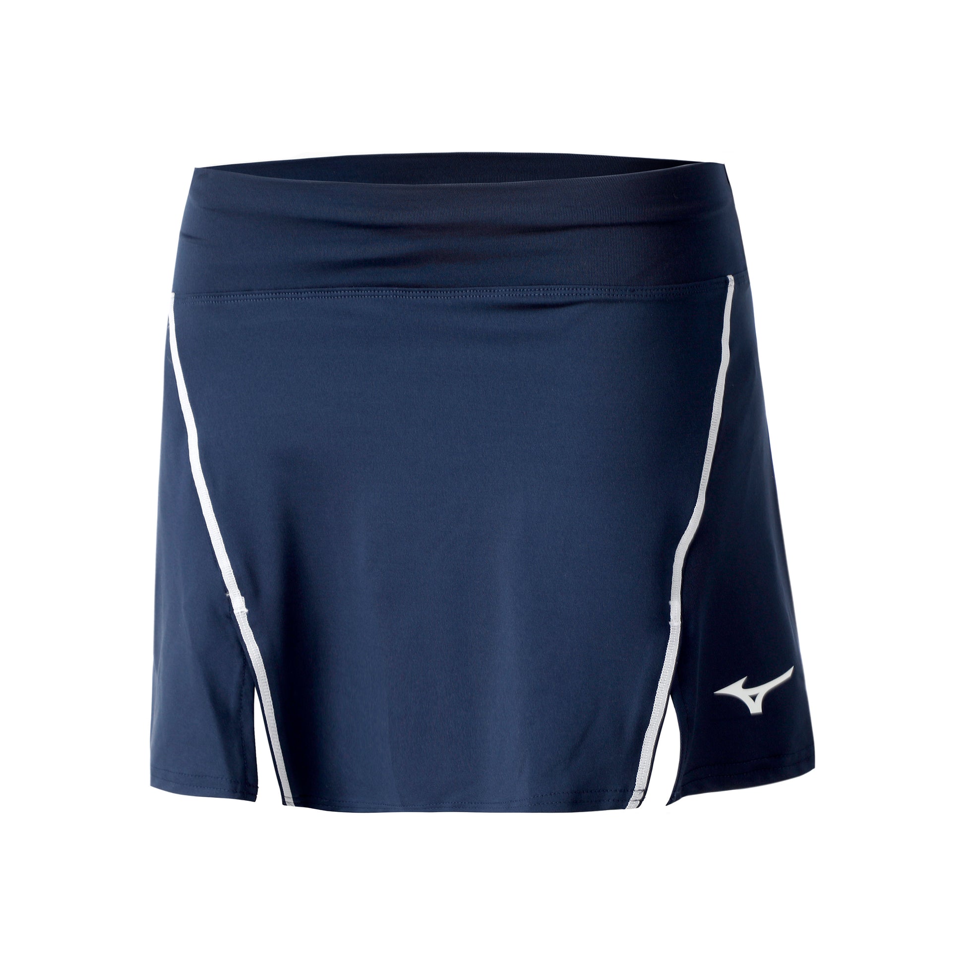 Mizuno Hex Rect Skirt Women-Dark Blue,White