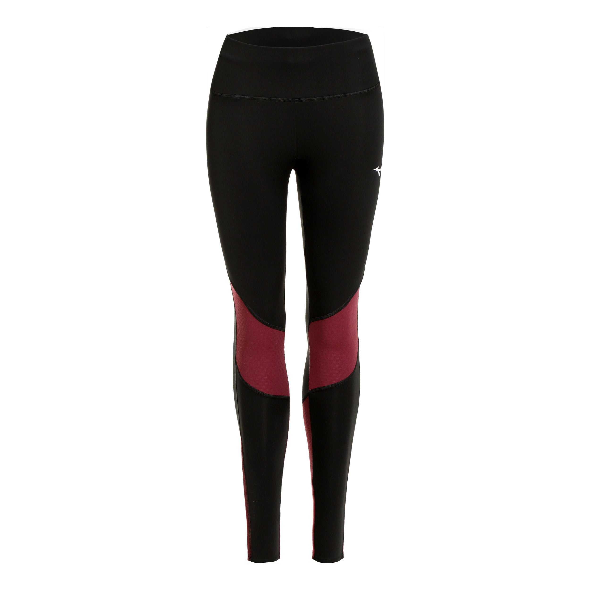 Mizuno Warmalite Running Tights Women-Black,Red