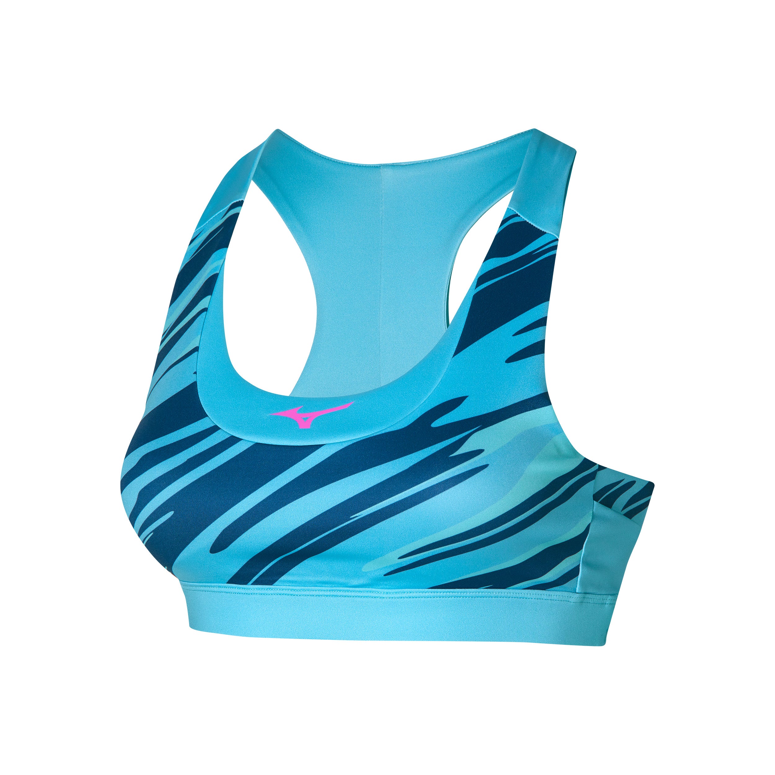 Mizuno Alpha Graphic Sports Bras Women-Blue
