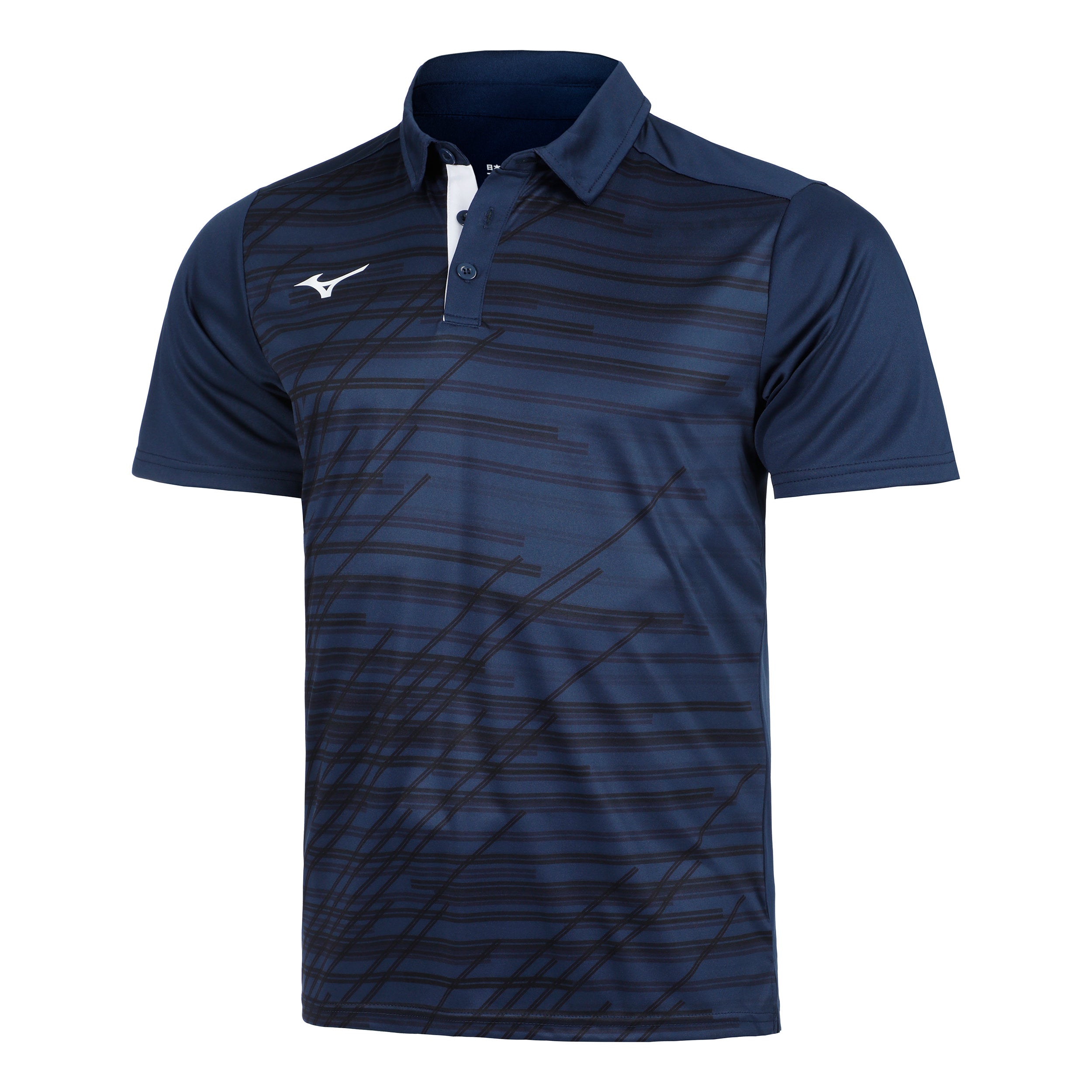 Mizuno Chiba Polo Men-Dark Blue