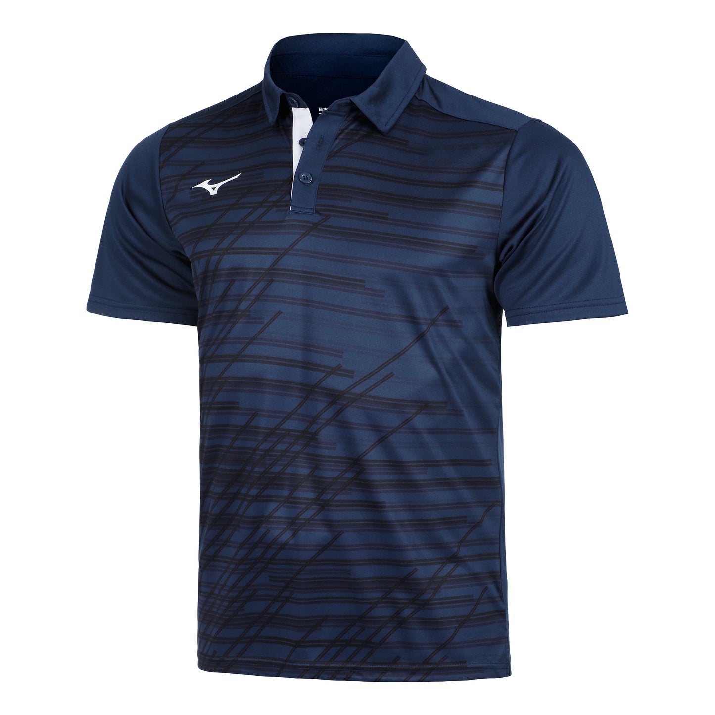 Mizuno Chiba Polo Men-Dark Blue