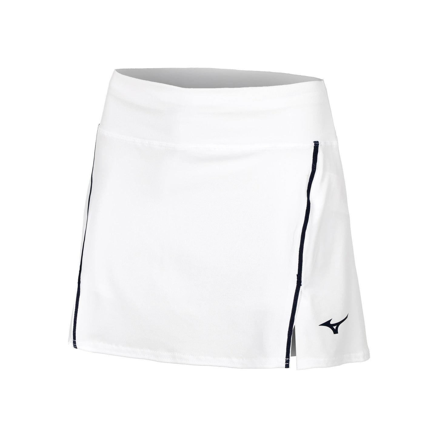 Mizuno Hex Rect Skirt Women-White,Dark Blue