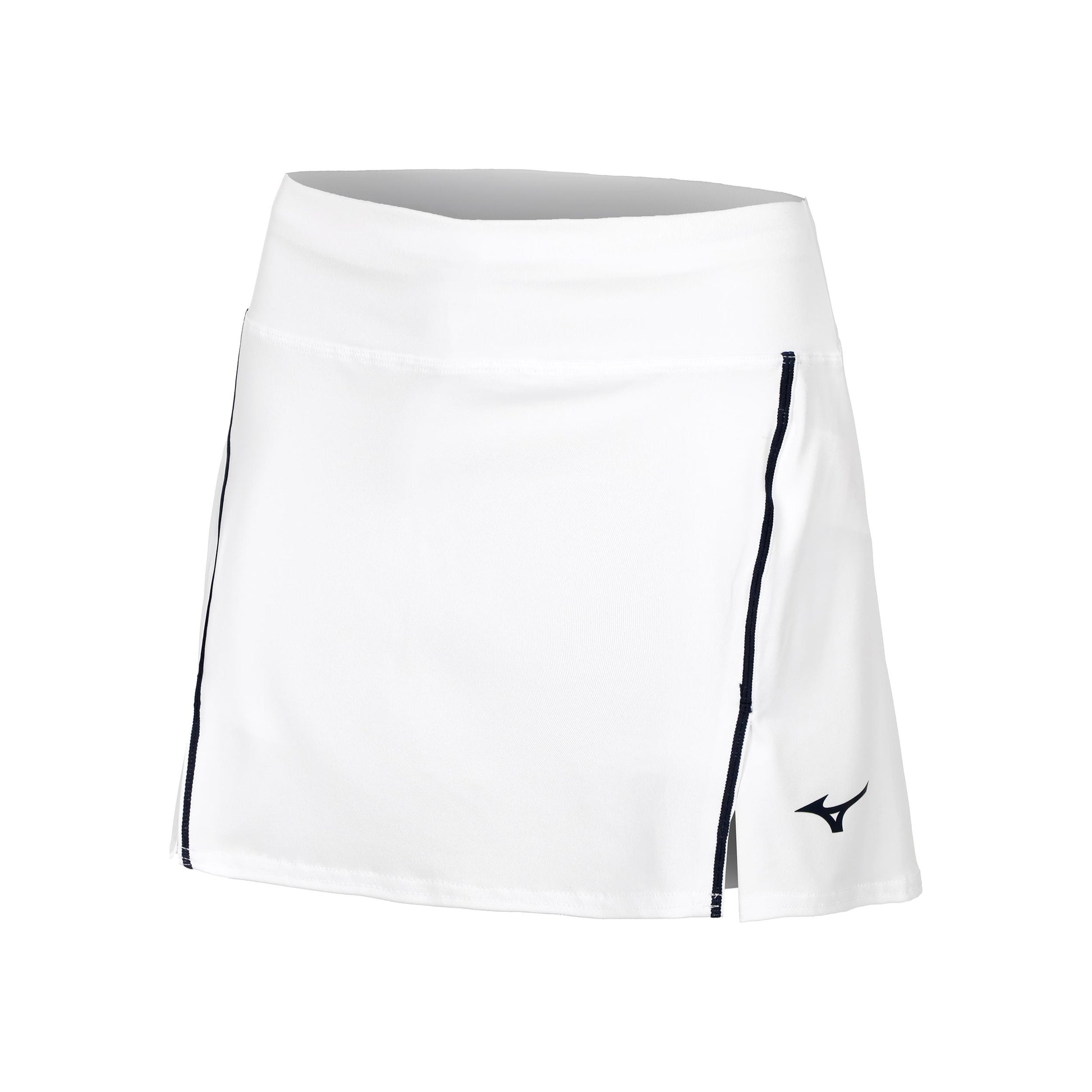 Mizuno Hex Rect Skirt Women-White,Dark Blue