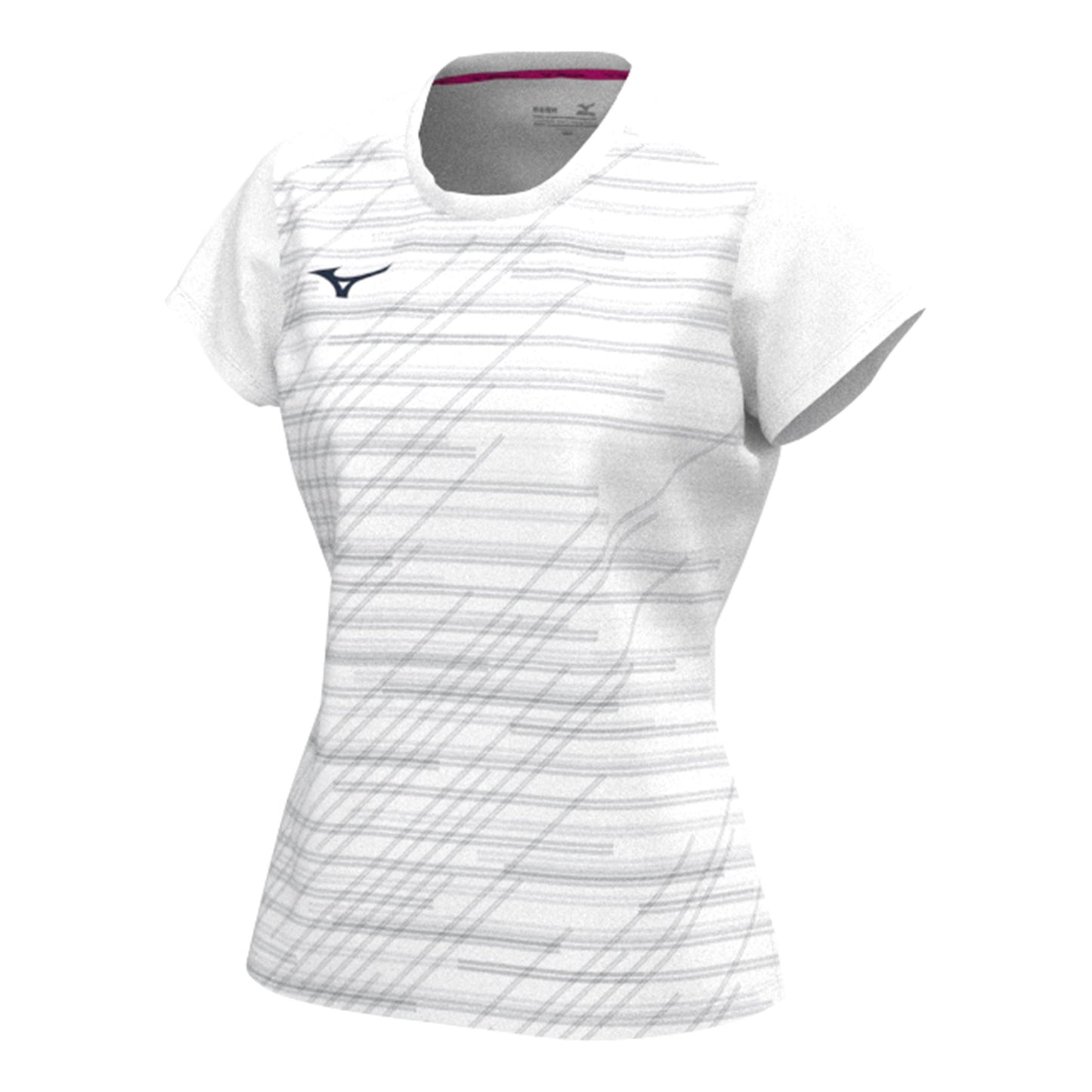 Mizuno Chiba T-Shirt Damen-Weiß