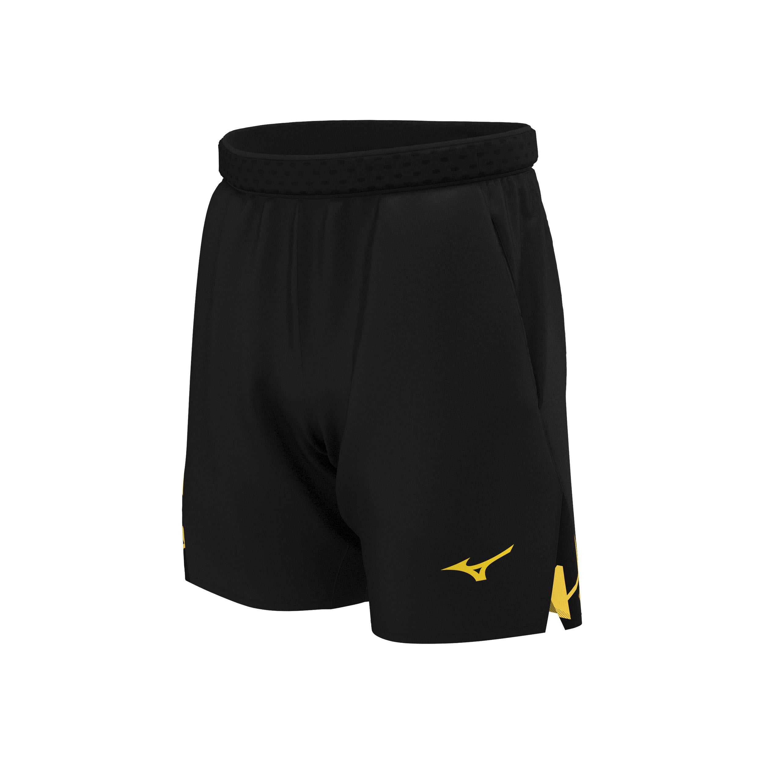 Mizuno Daybreakers Amplify 8in Shorts Men-Black,Yellow