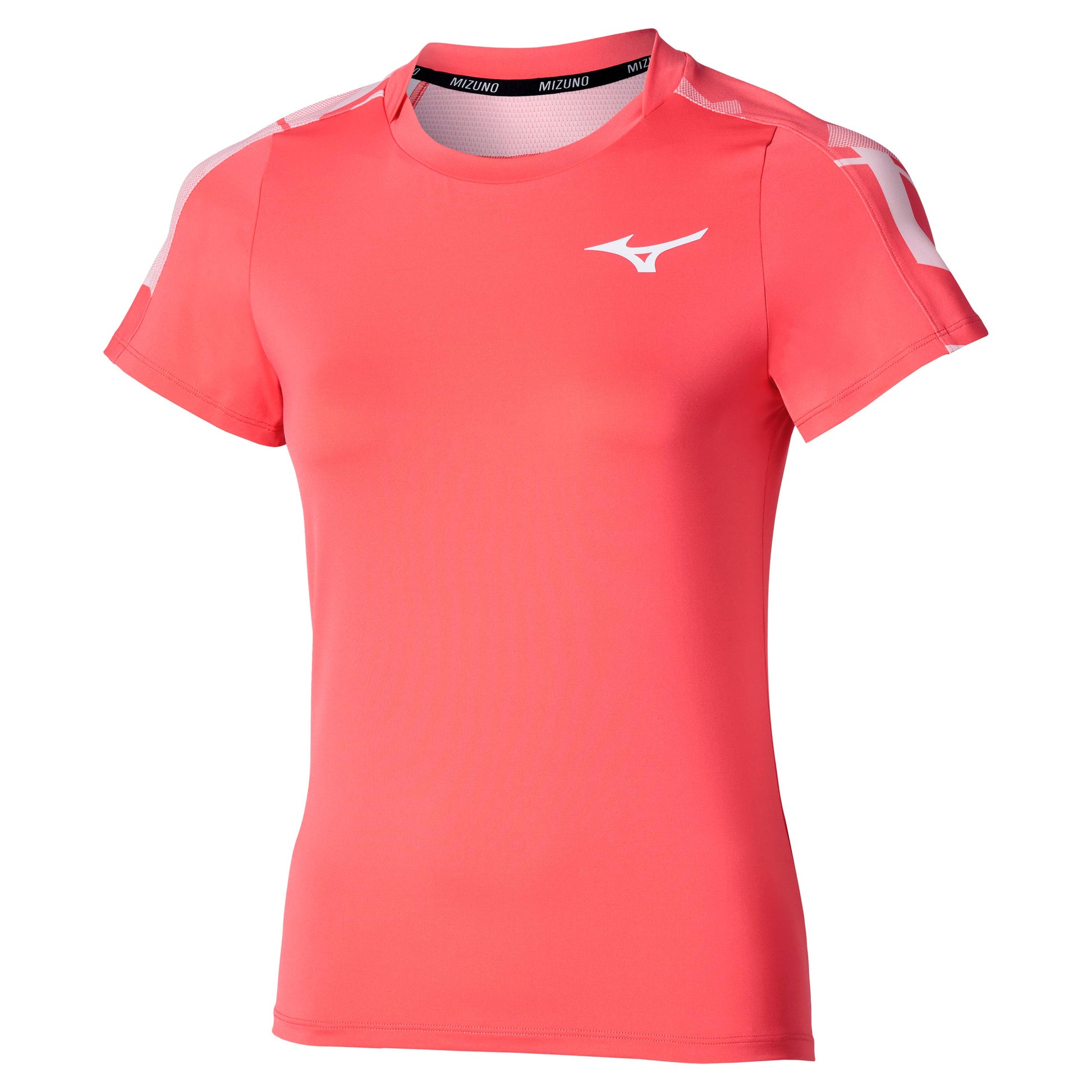 Mizuno Daybreakers Printed T-Shirt Women-Coral