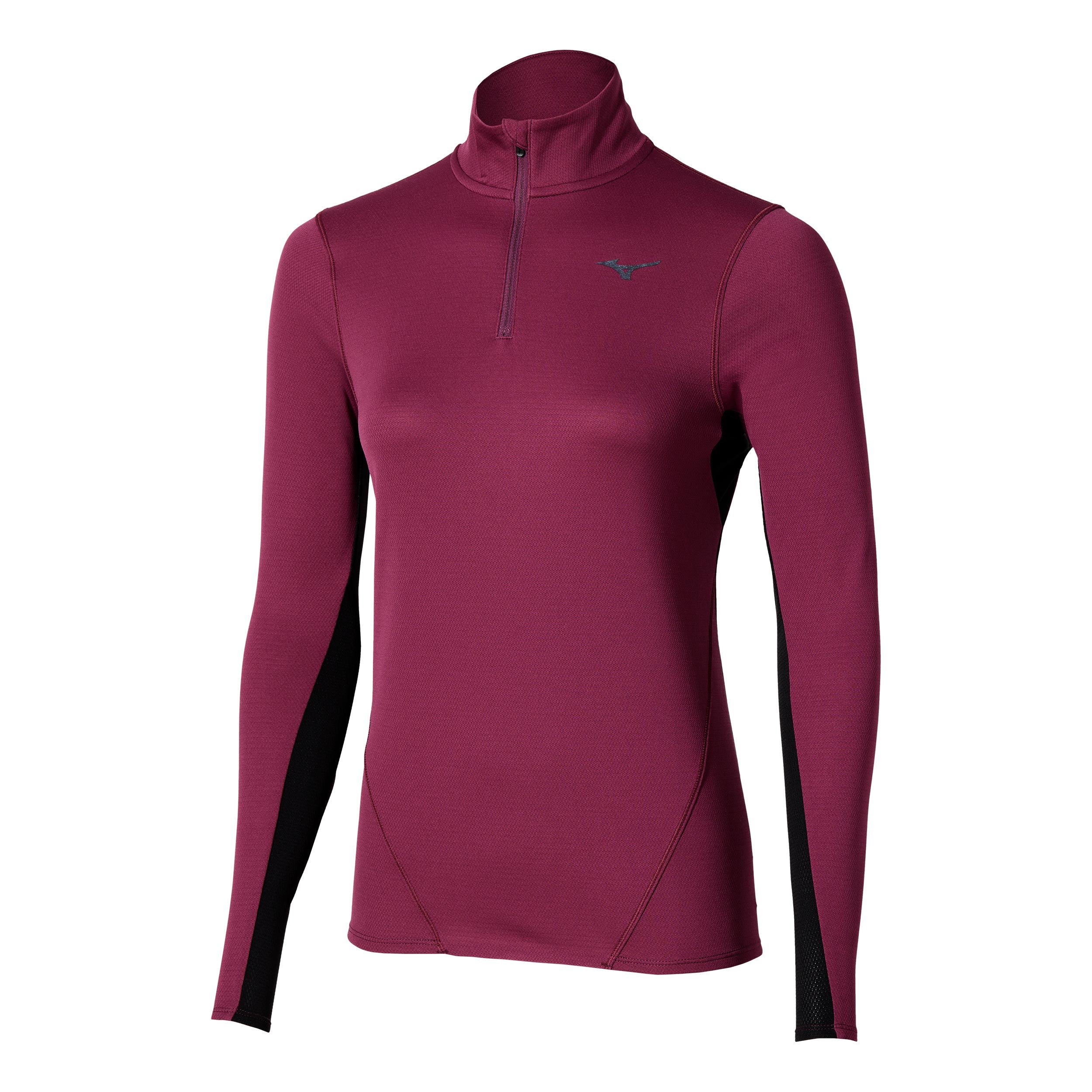 Mizuno Tech Thermal Charge Half Zip Laufshirt Damen-Lila