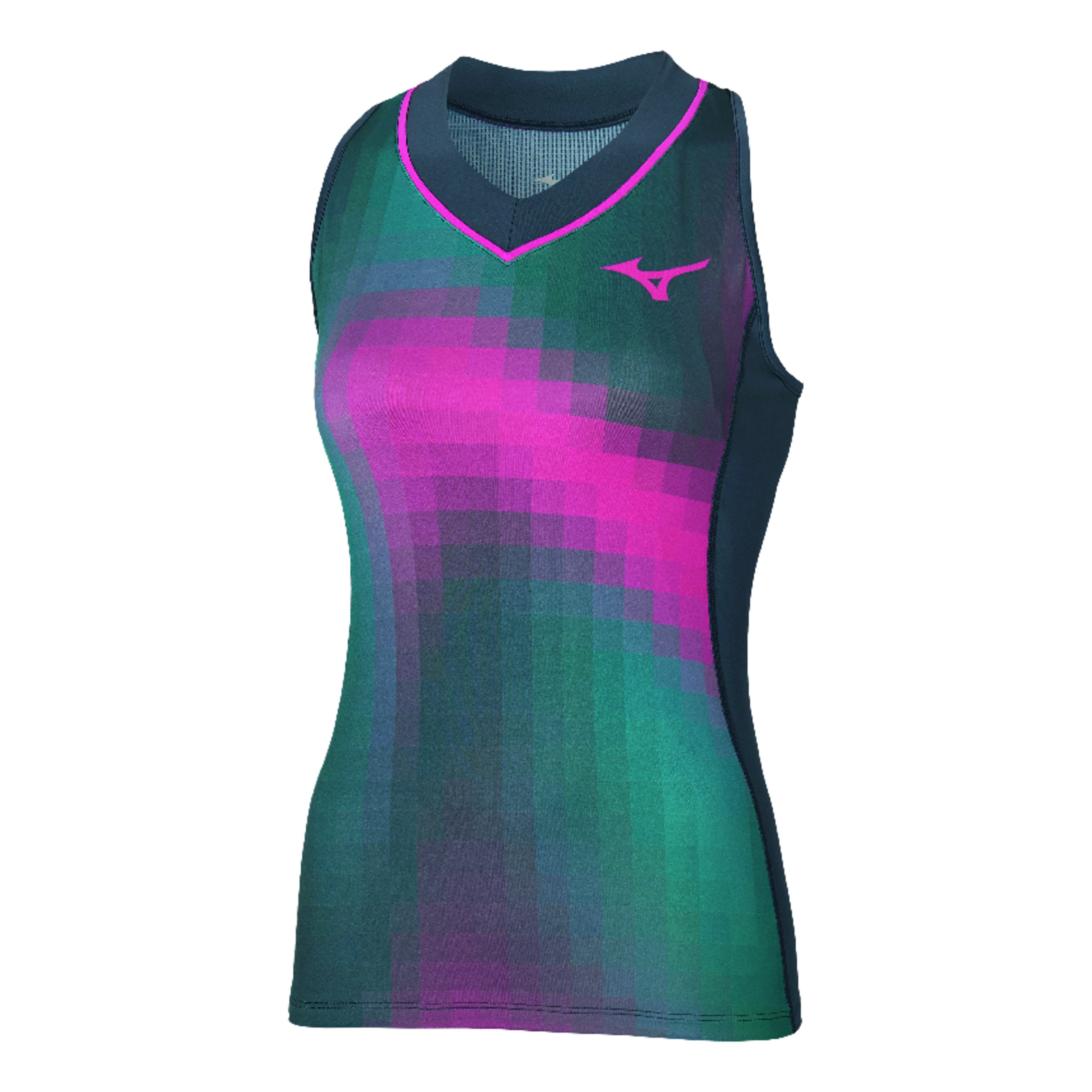 Mizuno Frontier Tank Top Women-Dark Blue,Multicoloured