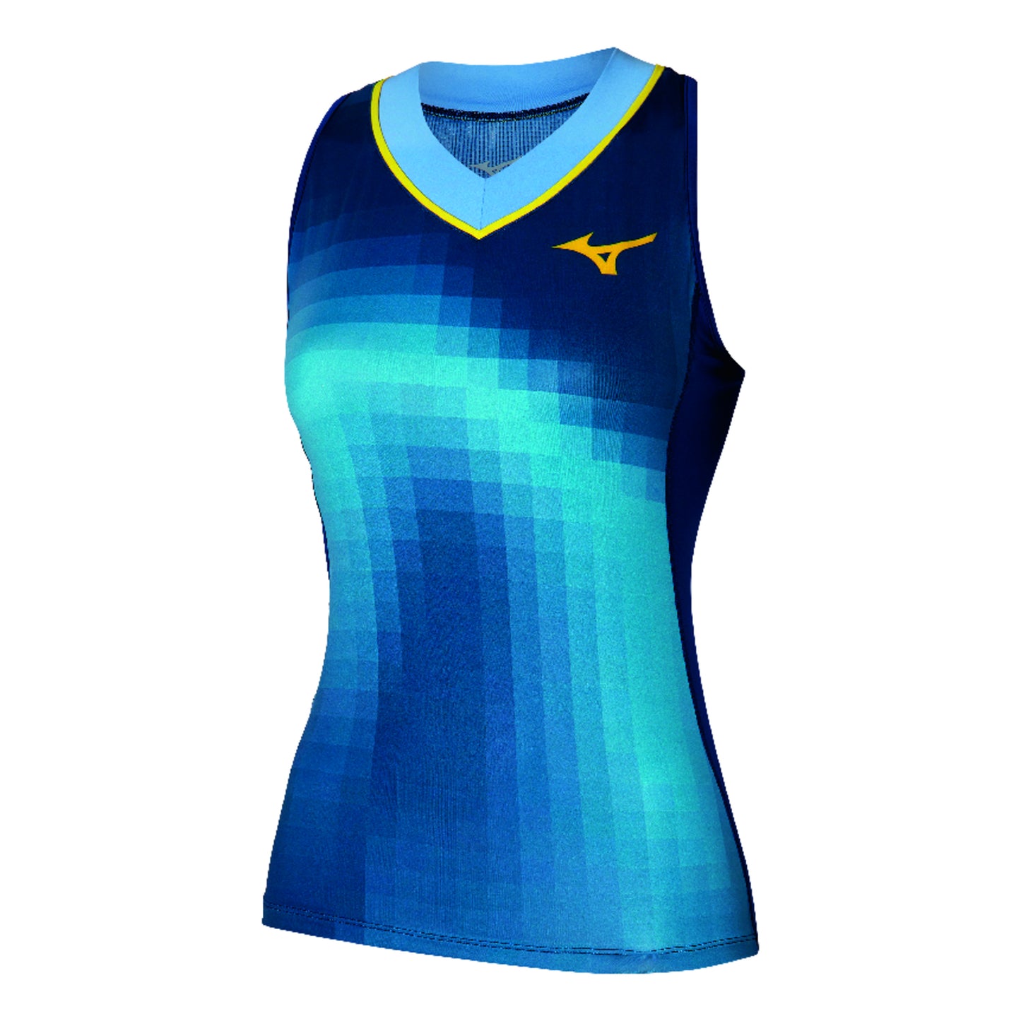 Mizuno Frontier Tank Top Women-Blue,Multicoloured