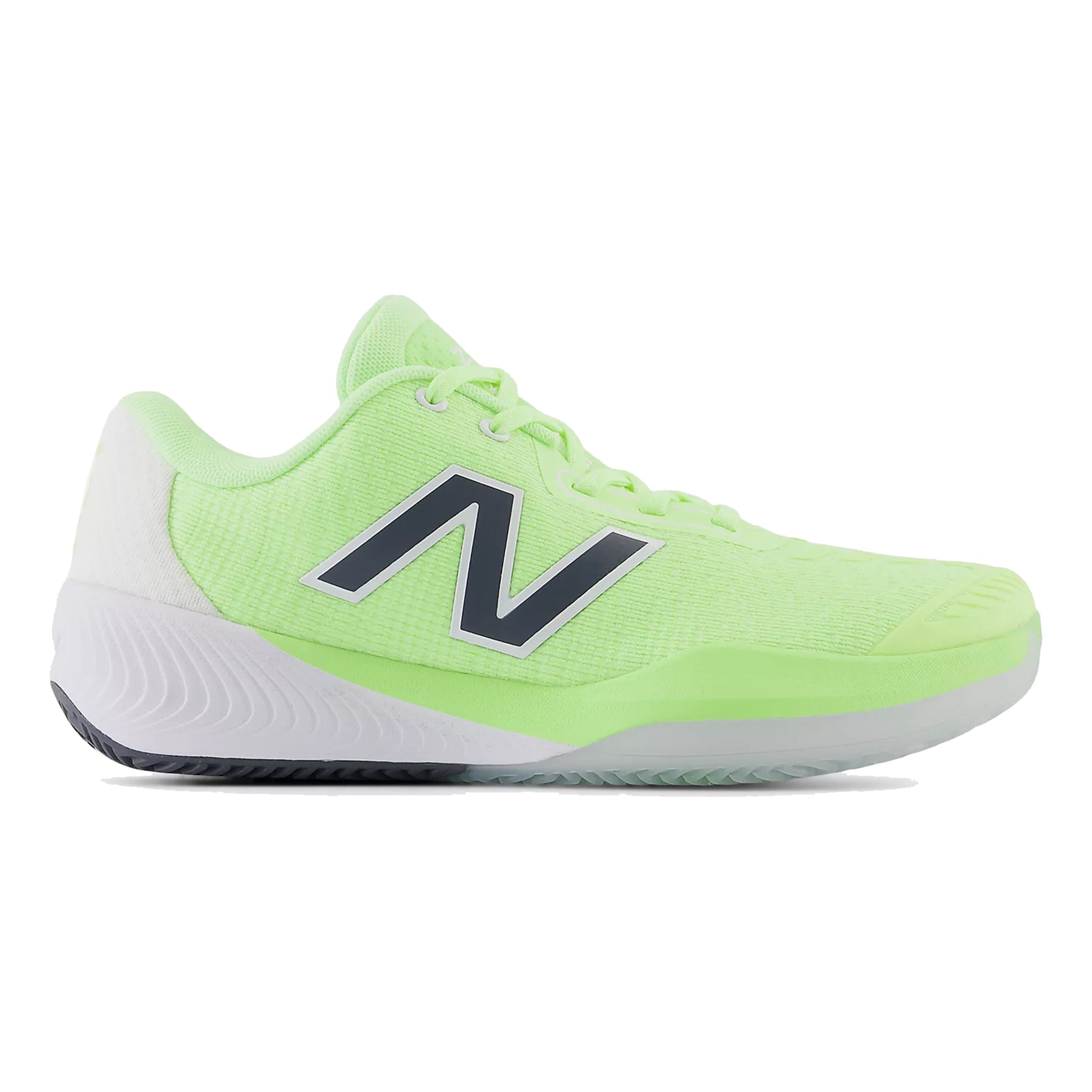 New Balance 996 Sandplatzschuh Damen - neongelb, weiß