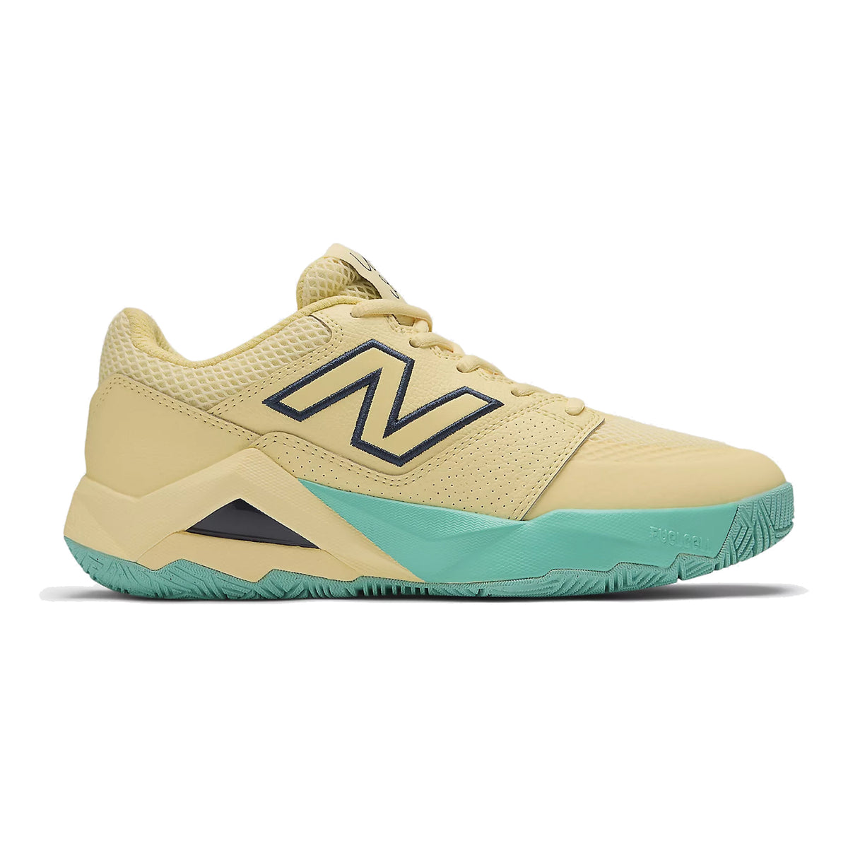 New Balance FuelCell Delray Allcourtschuh Damen - gelb, türkis
