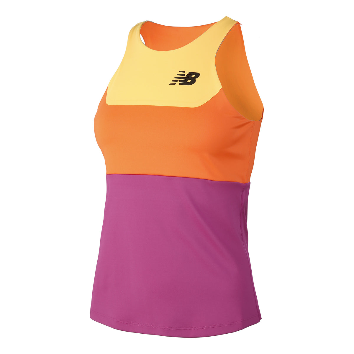 New Balance Tournament Keyhole Tank top Women - orange, violet