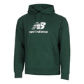 French Terry Logo Hoody Herren - dunkelgrün,