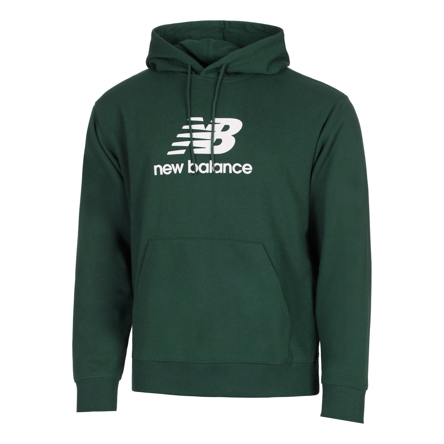 New Balance French Terry Logo Hoody Men - dark green,