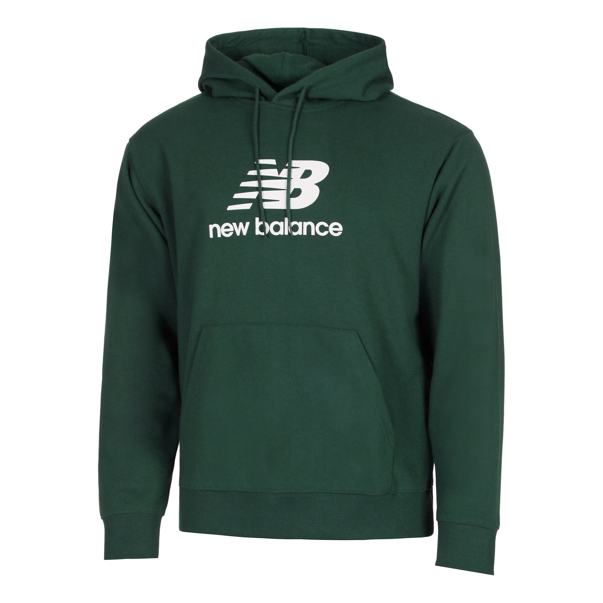 New Balance French Terry Logo Hoody Men - dark green,