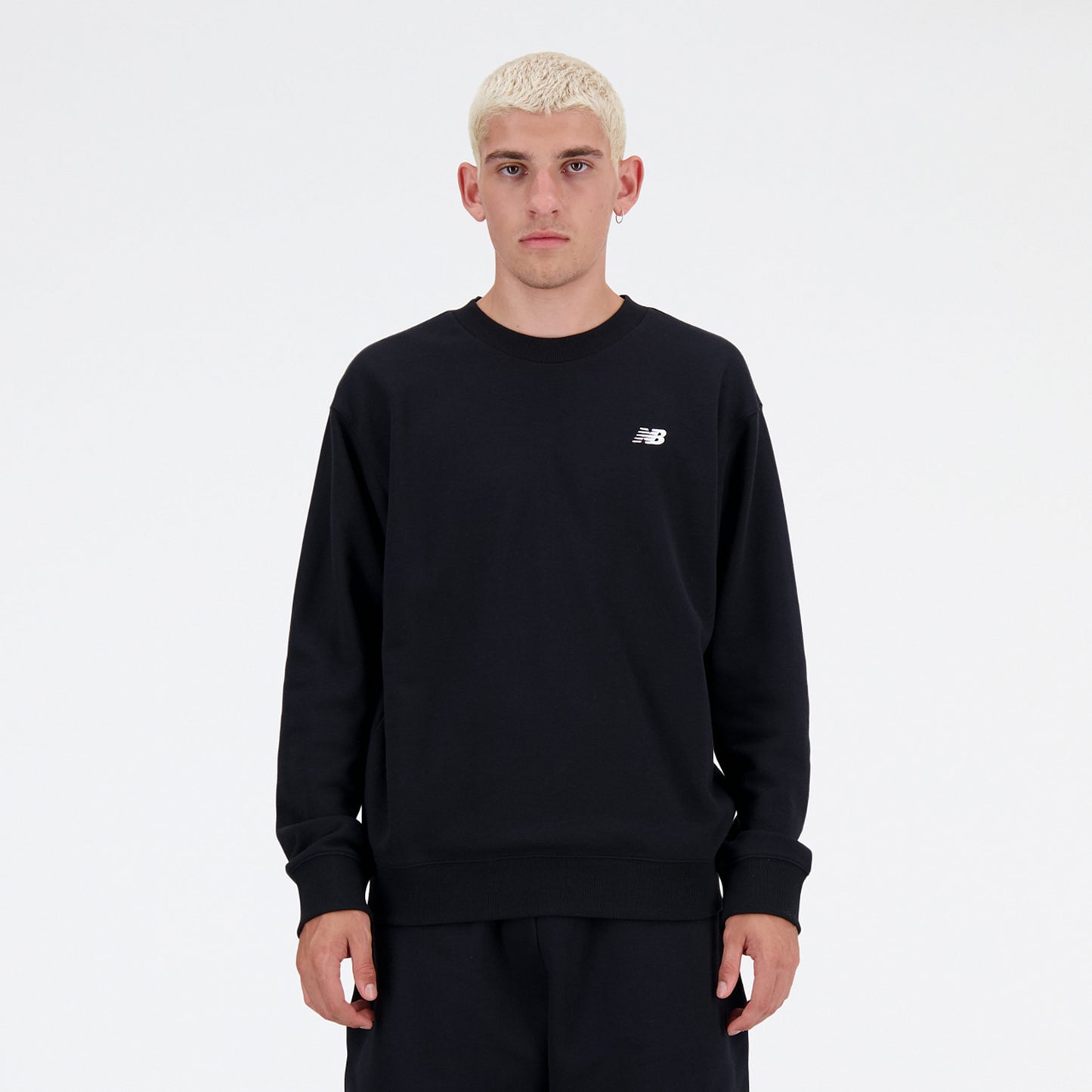 New Balance Essentials French Terry Sweatshirt Men-Black
